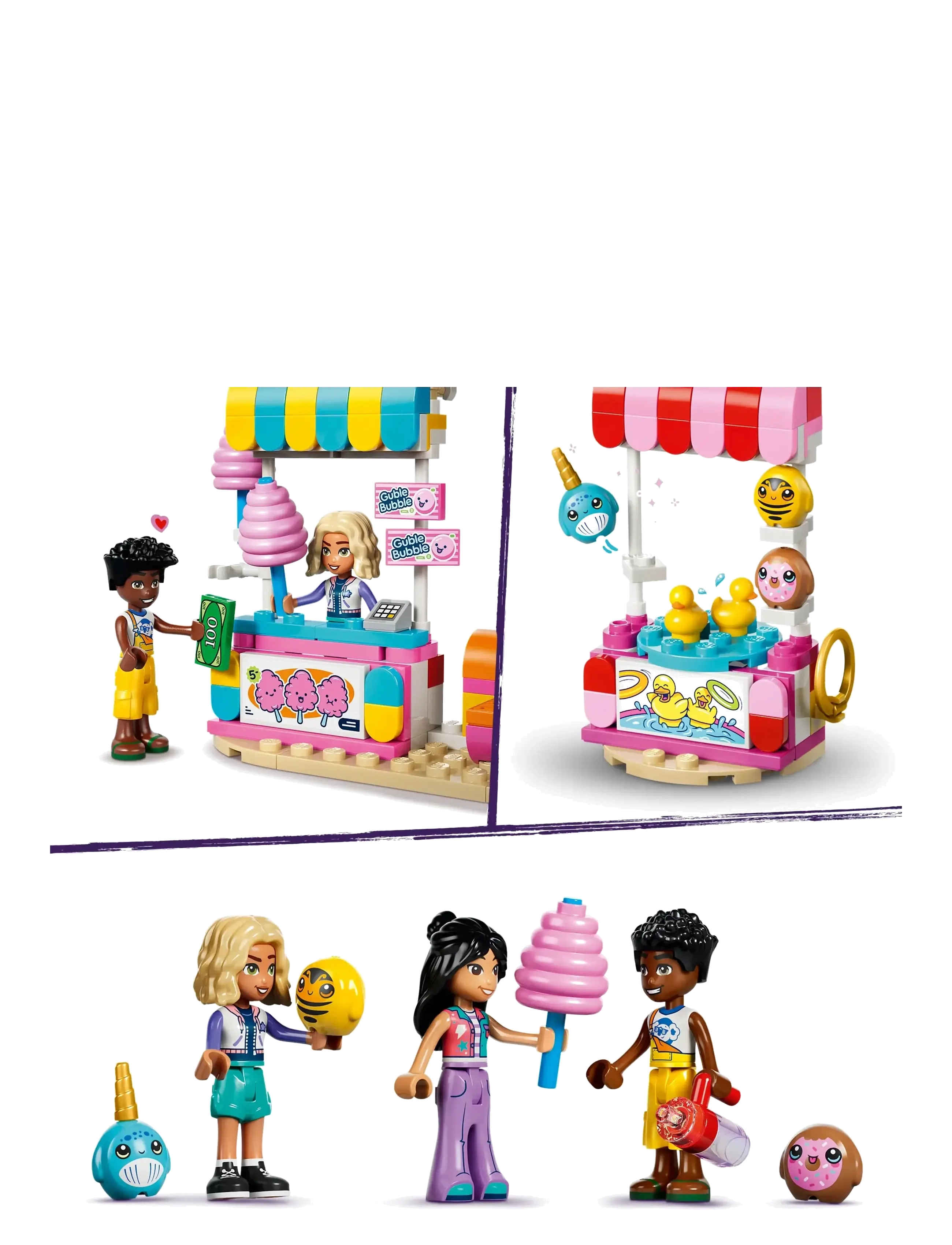 LEGO - Candy & Cupcake Ferris Wheel 42700 - lego friends - multi - 5
