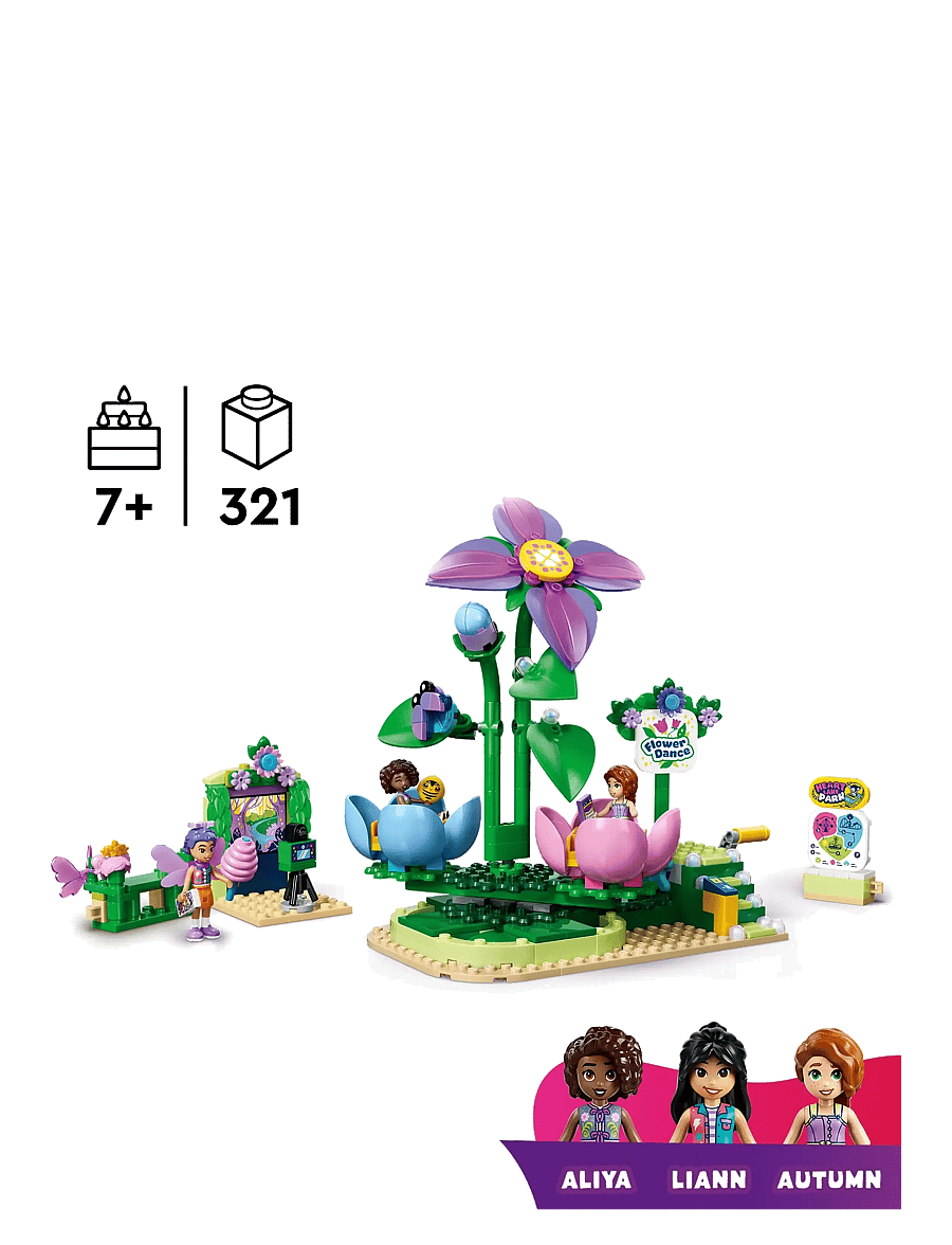 LEGO - Friends Spinning Flower & Fairy Teacup Ride Toy 42702 - lego friends - multi - 1