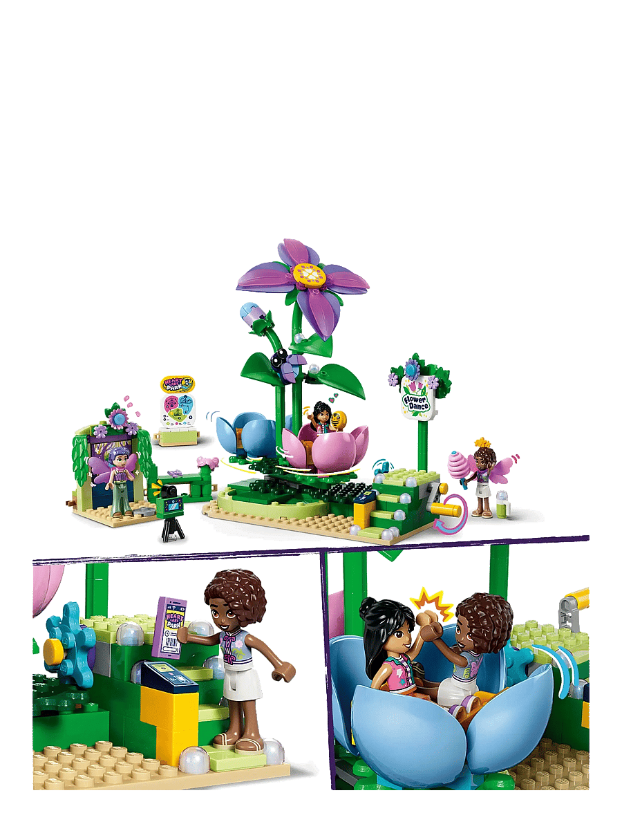 LEGO - Friends Spinning Flower & Fairy Teacup Ride Toy 42702 - lego friends - multi - 4
