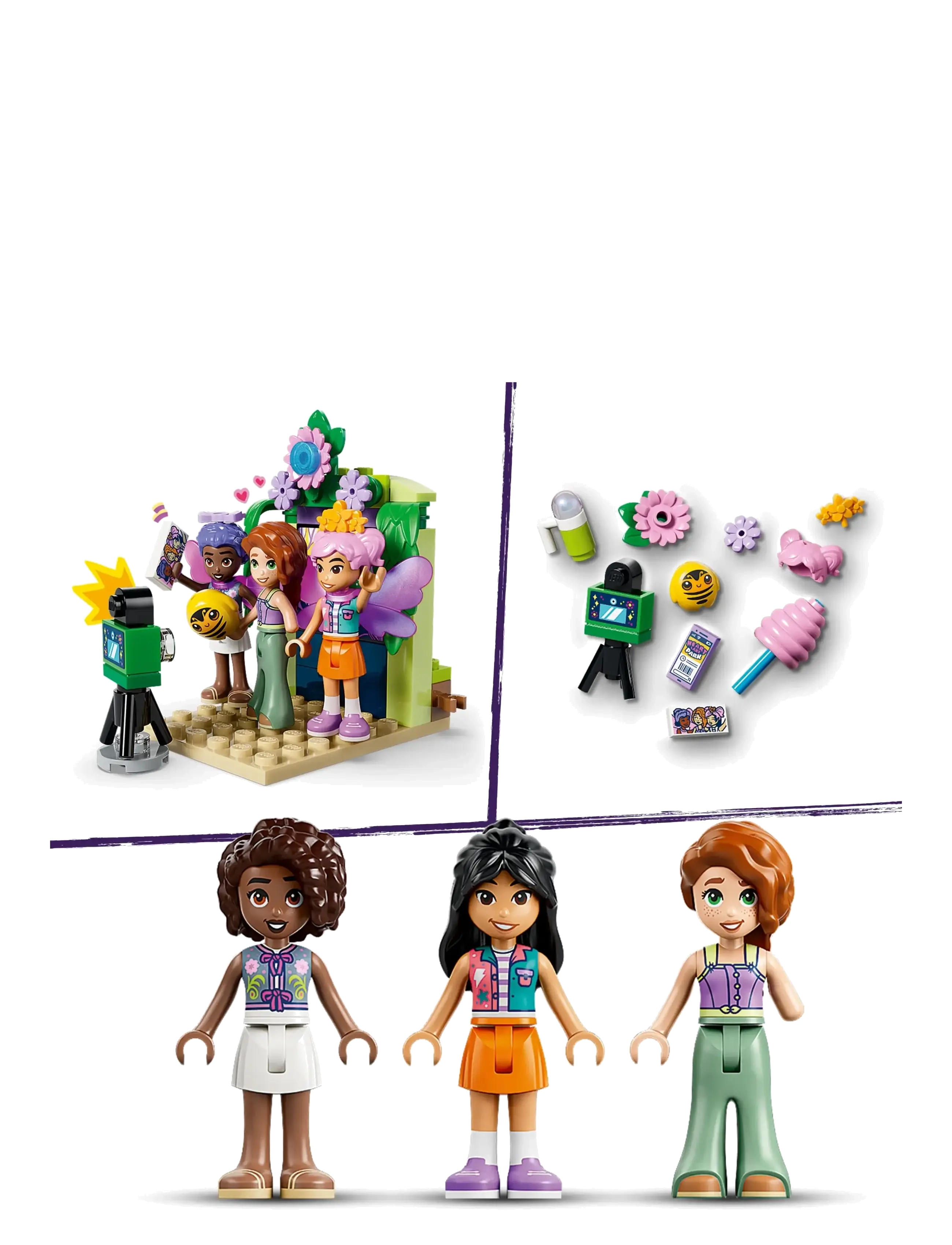 LEGO - Spinning Flower & Fairy Teacup Ride 42702 - lego friends - multi - 5