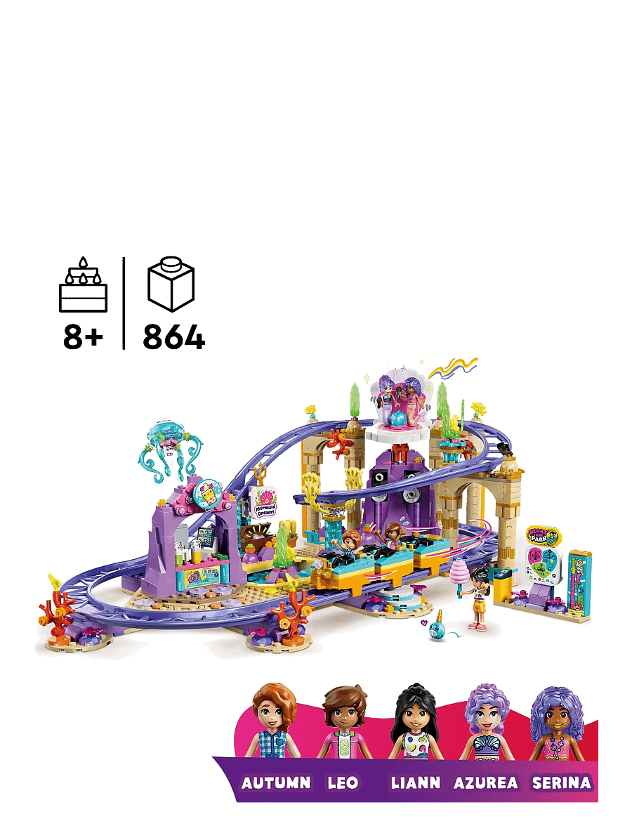 LEGO - Merenneitoaiheinen vuoristorata 42703 - lego friends - multi - 1