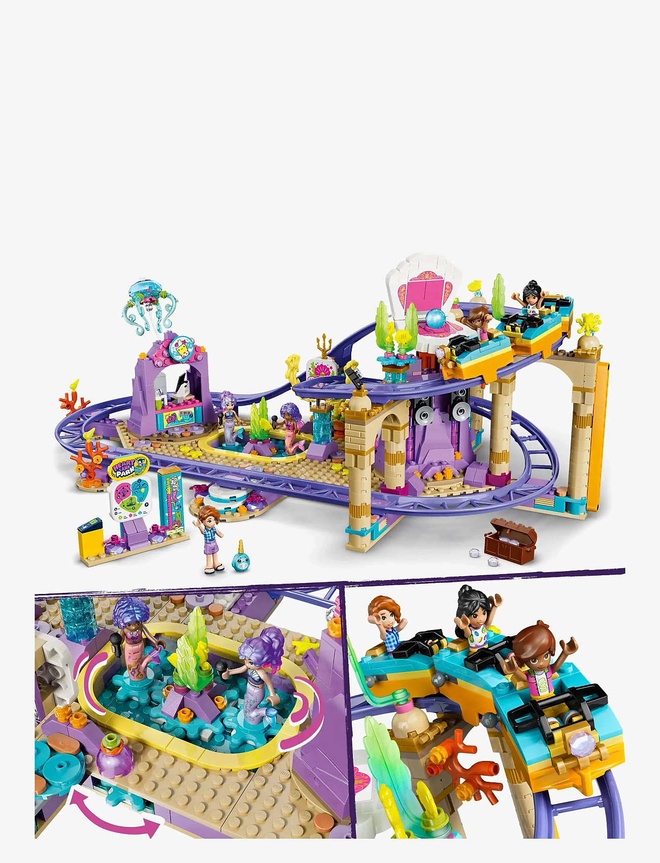LEGO - Mermaid Roller Coaster Ride 42703 - multi - 3