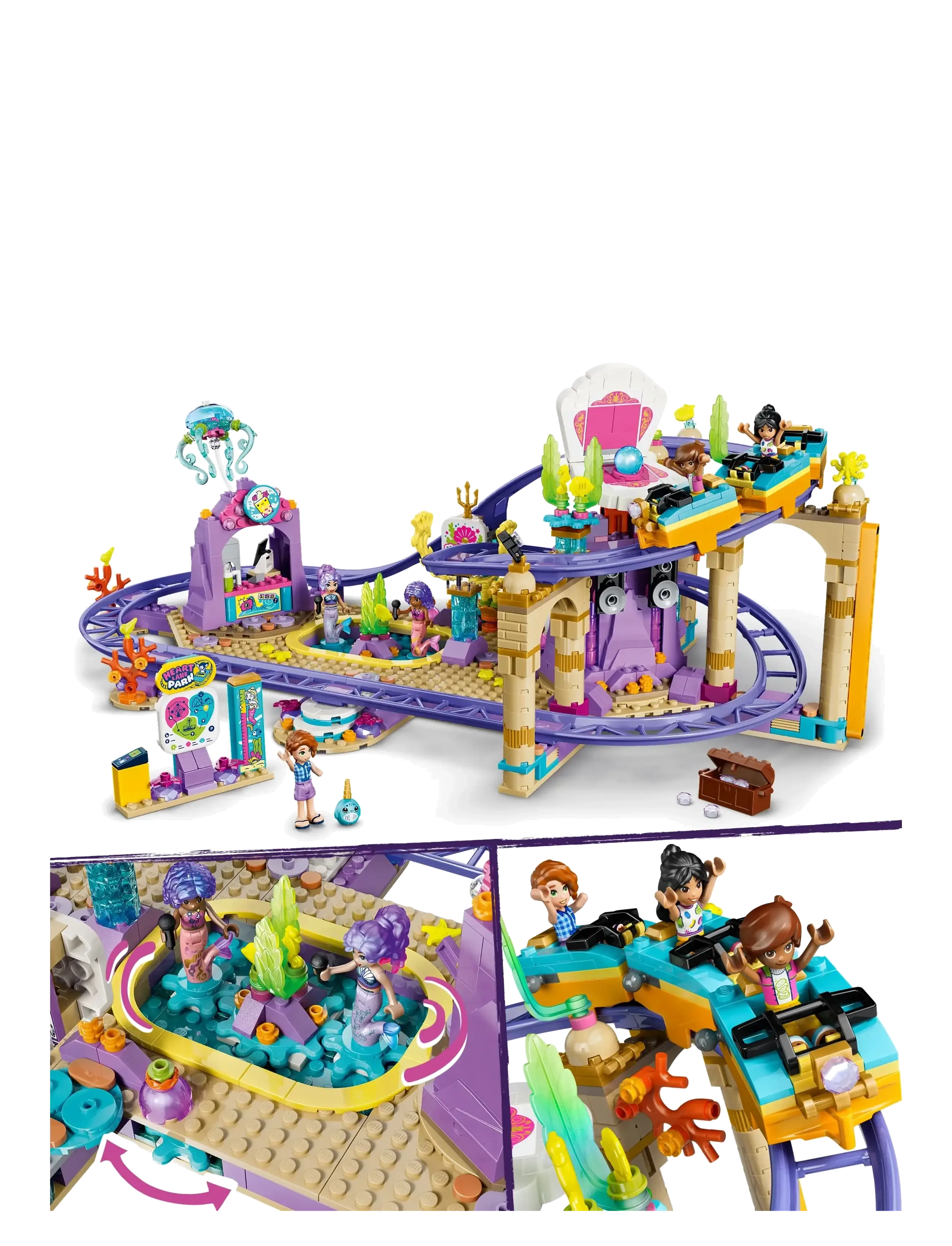LEGO - Merenneitoaiheinen vuoristorata 42703 - lego friends - multi - 3