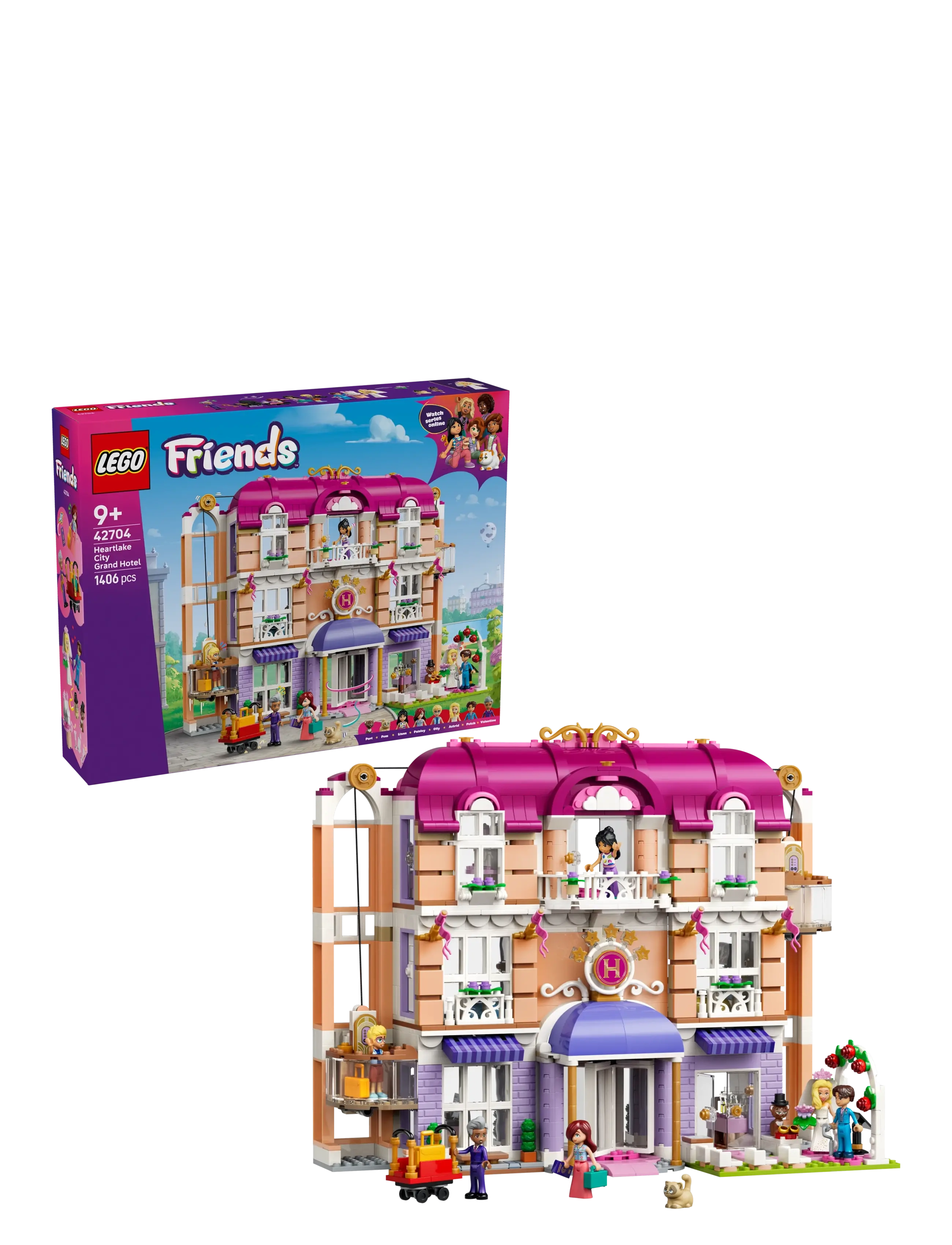 LEGO Heartlake City Grand Hotel 42704 - Kinder - MULTI / purple