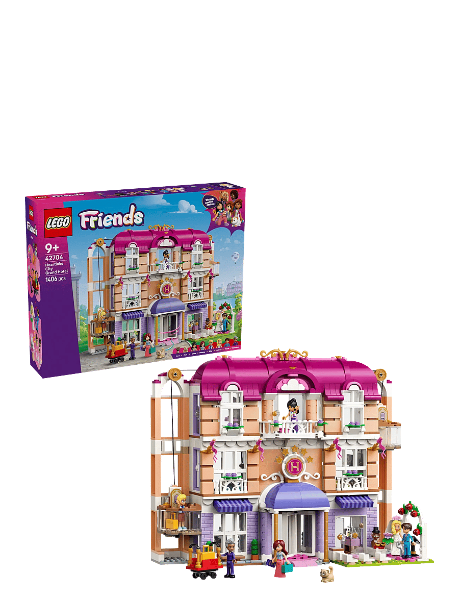 LEGO - Friends Heartlake City Grand Hotel 42704 - lego friends - multi - 0