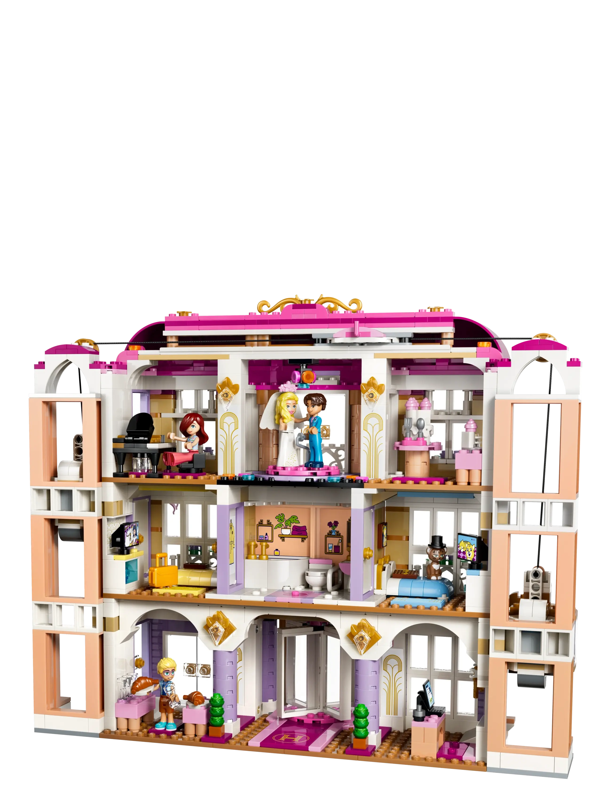 LEGO - Heartlake City Grand Hotel 42704 - lego friends - multi - 1