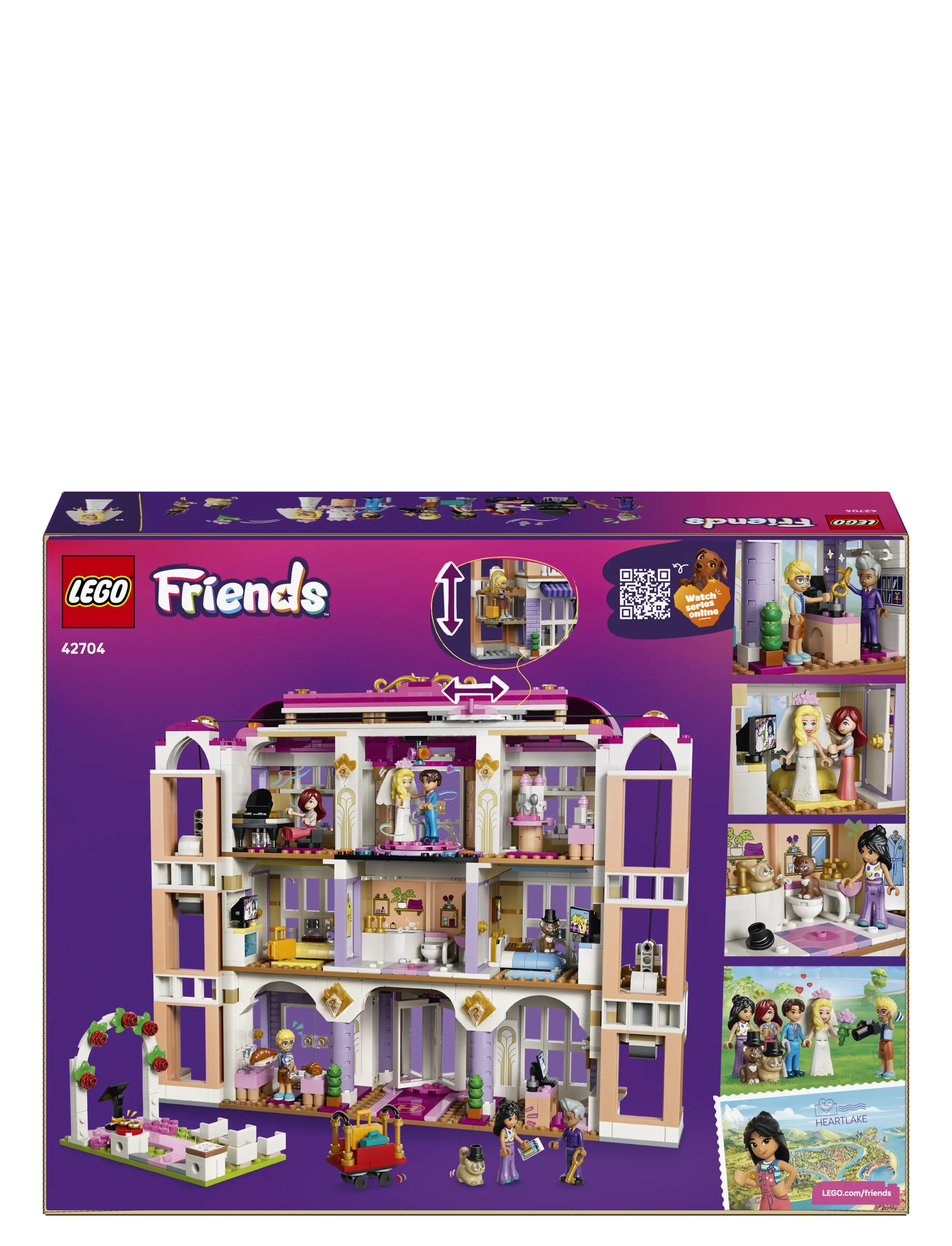 LEGO - Heartlake City Grand Hotel 42704 - lego friends - multi - 3