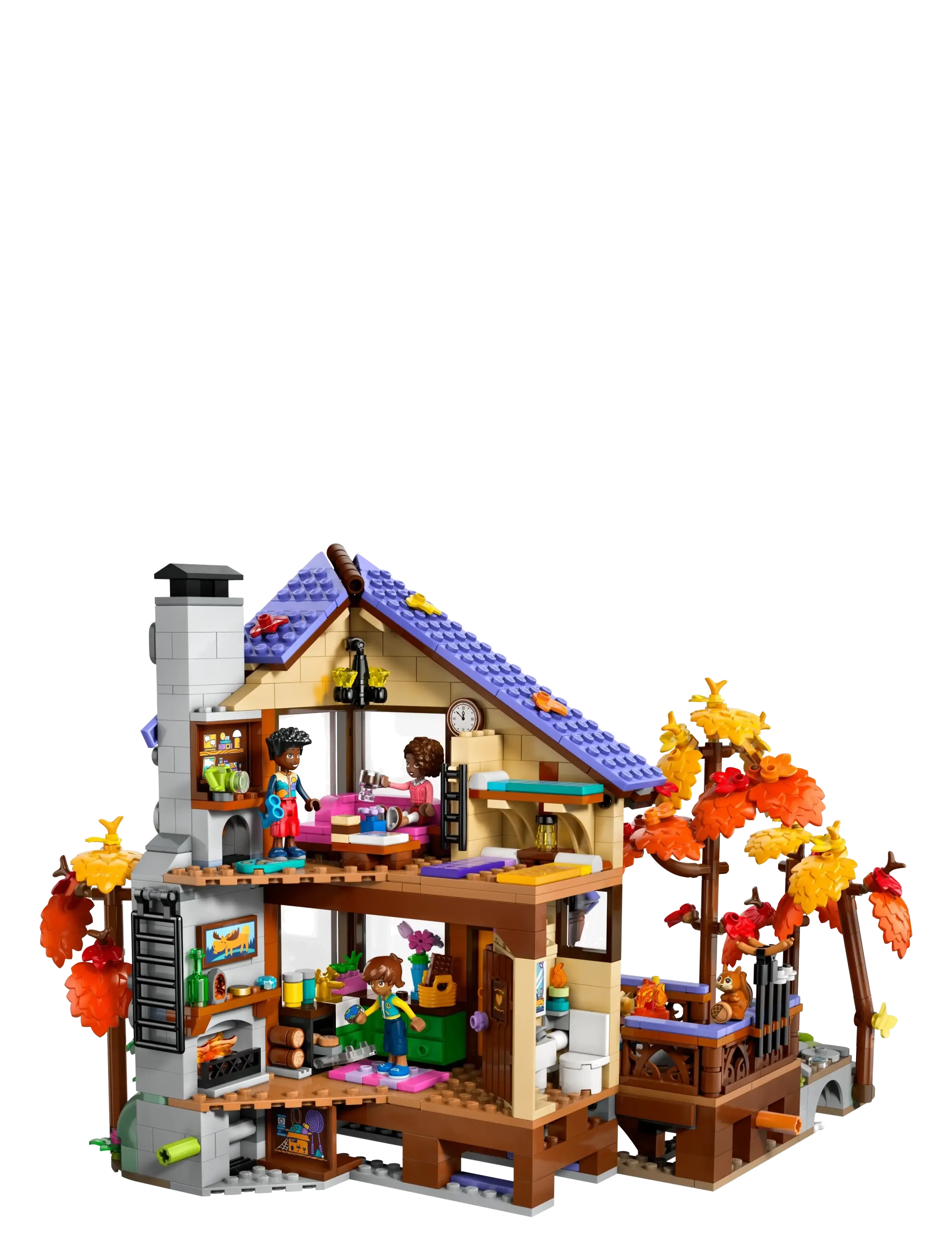 LEGO - Cozy Fall Forest Cabin 42705 - lego friends - multi - 2