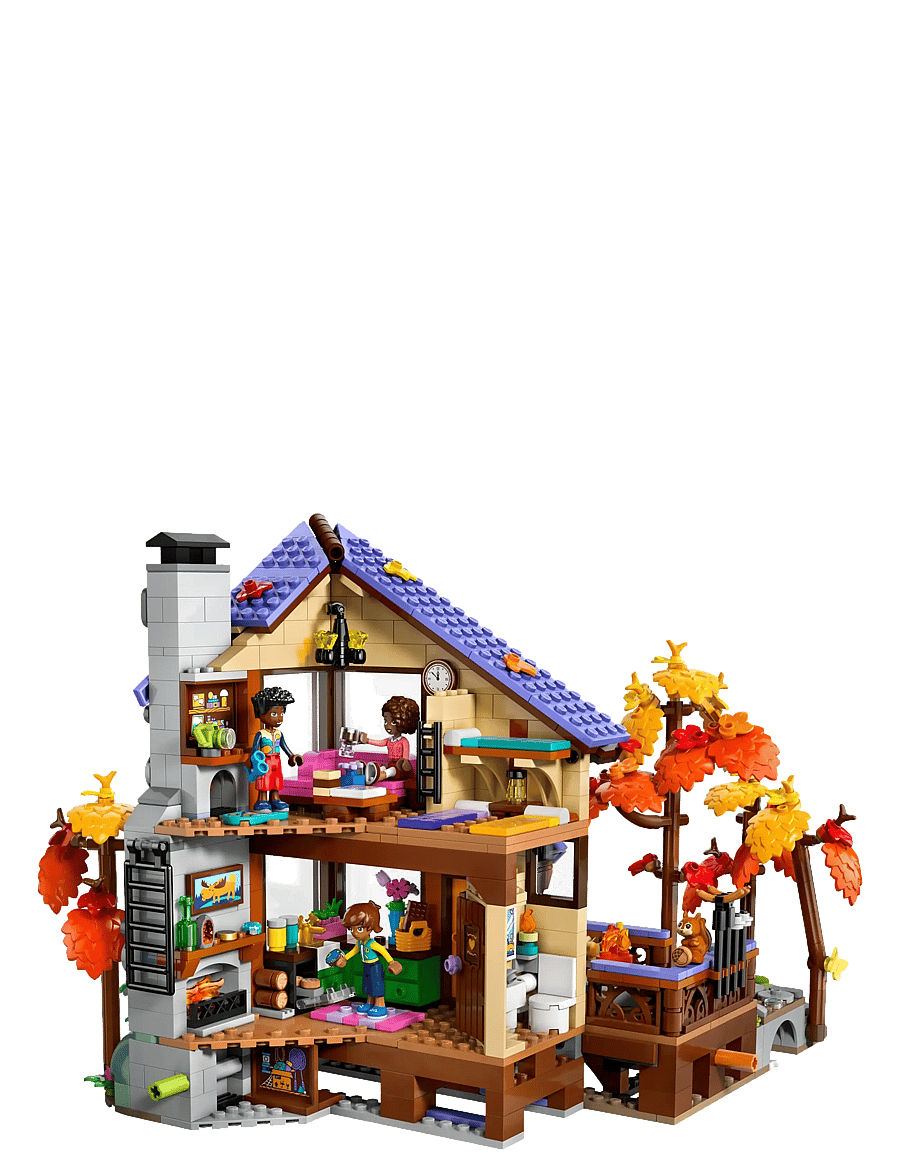 LEGO - Hyggelig efterårs-skovhytte 42705 - lego friends - multi - 2
