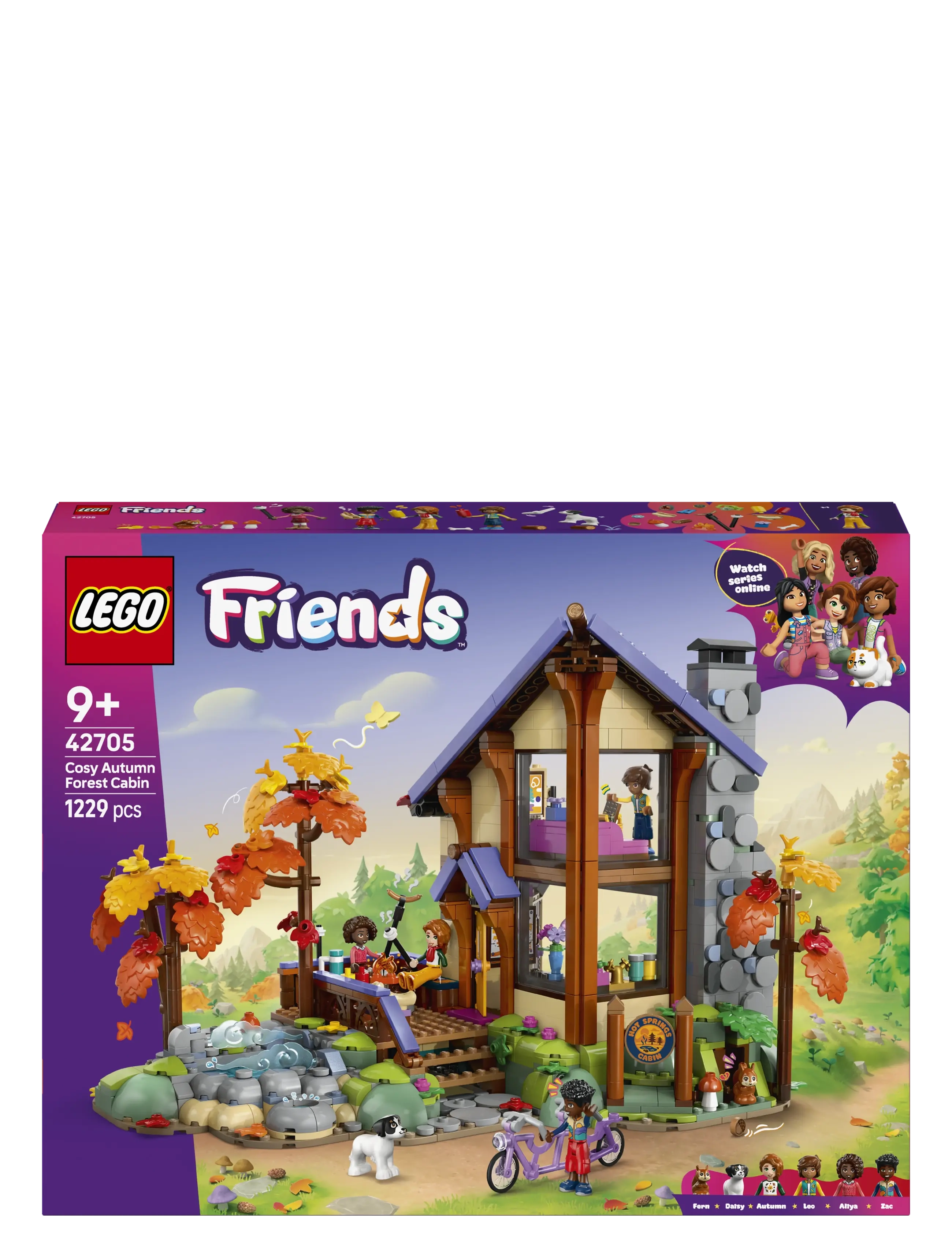 LEGO - Cozy Fall Forest Cabin 42705 - lego friends - multi - 5