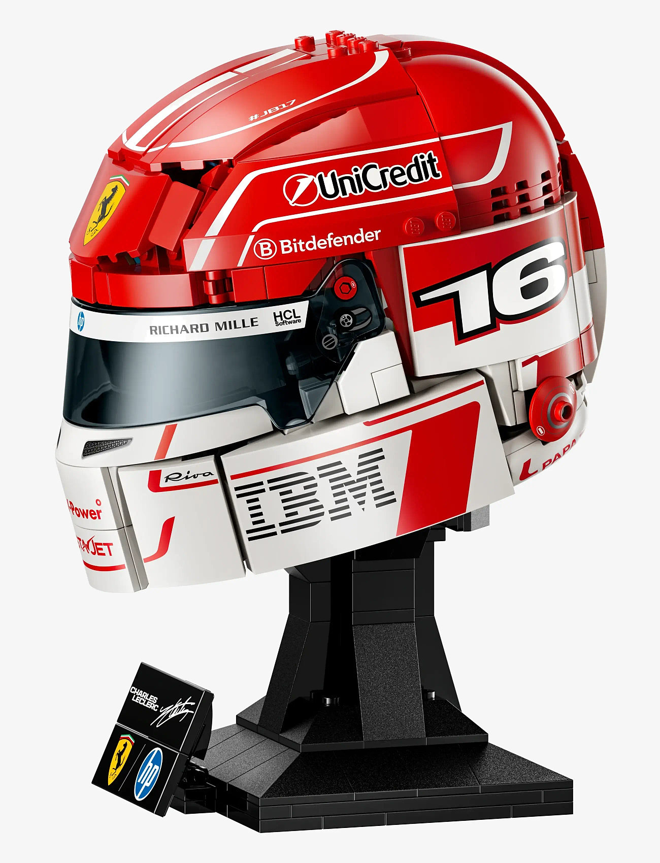 LEGO - Editions Scuderia Ferrari HP Charles Leclerc Helmet 43014 - lego speed champions - multi - 2