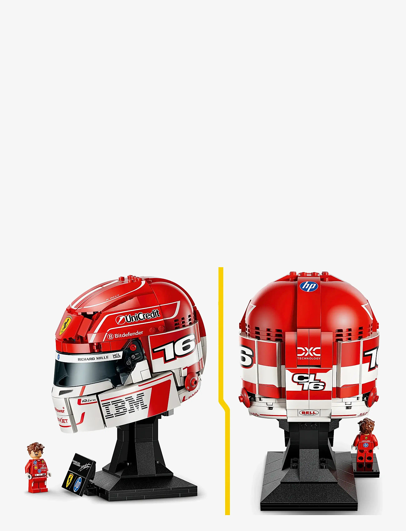 LEGO - Editions Scuderia Ferrari HP Charles Leclerc Helmet 43014 - lego speed champions - multi - 3