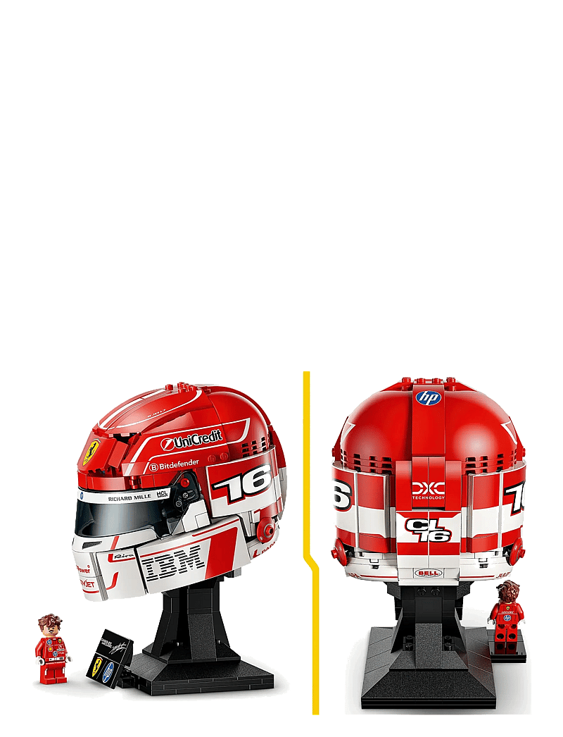 LEGO - Editions Scuderia Ferrari HP Charles Leclerc Helmet 43014 - lego speed champions - multi - 3