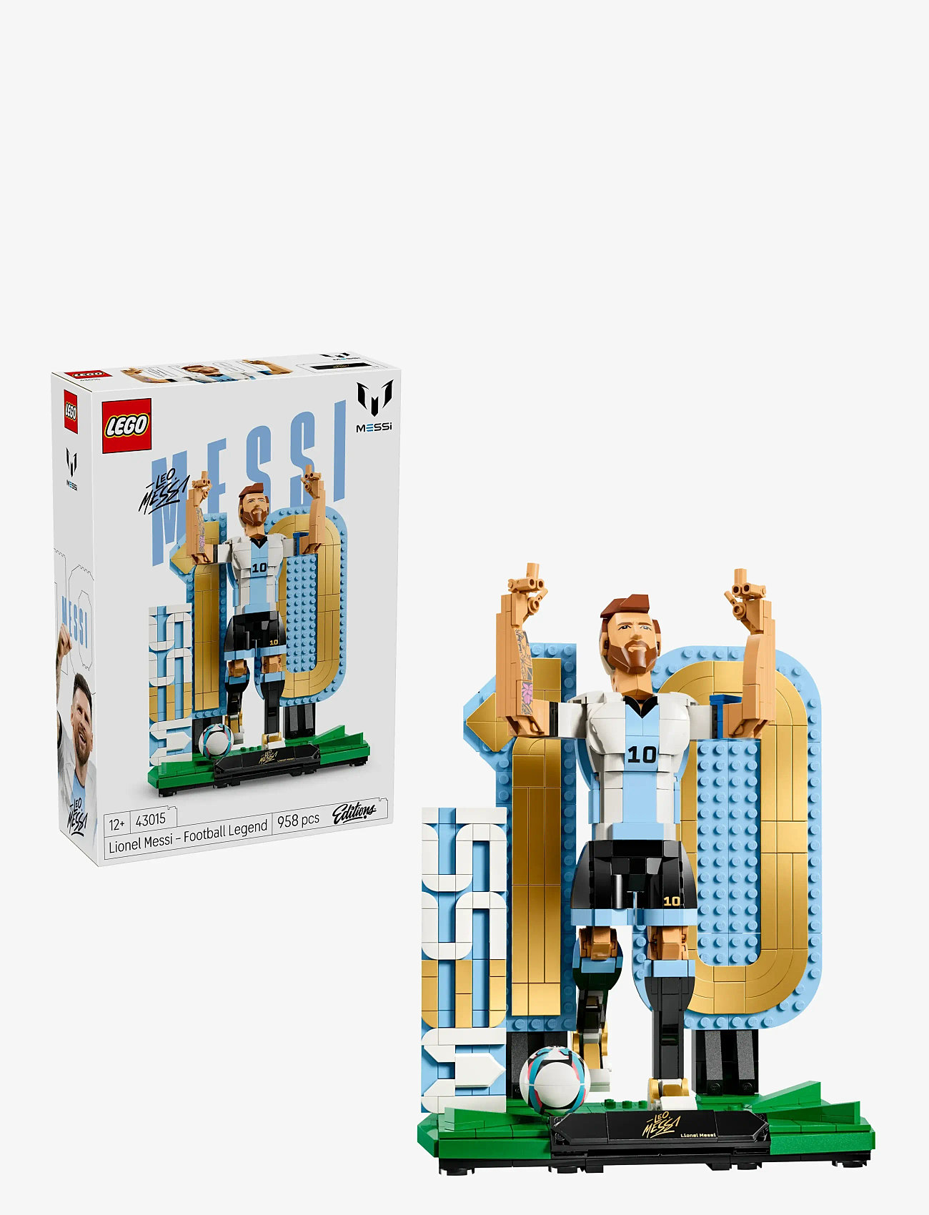 LEGO - Editions Lionel Messi – Football Legend Set 43015 - lego fifa - multi - 0