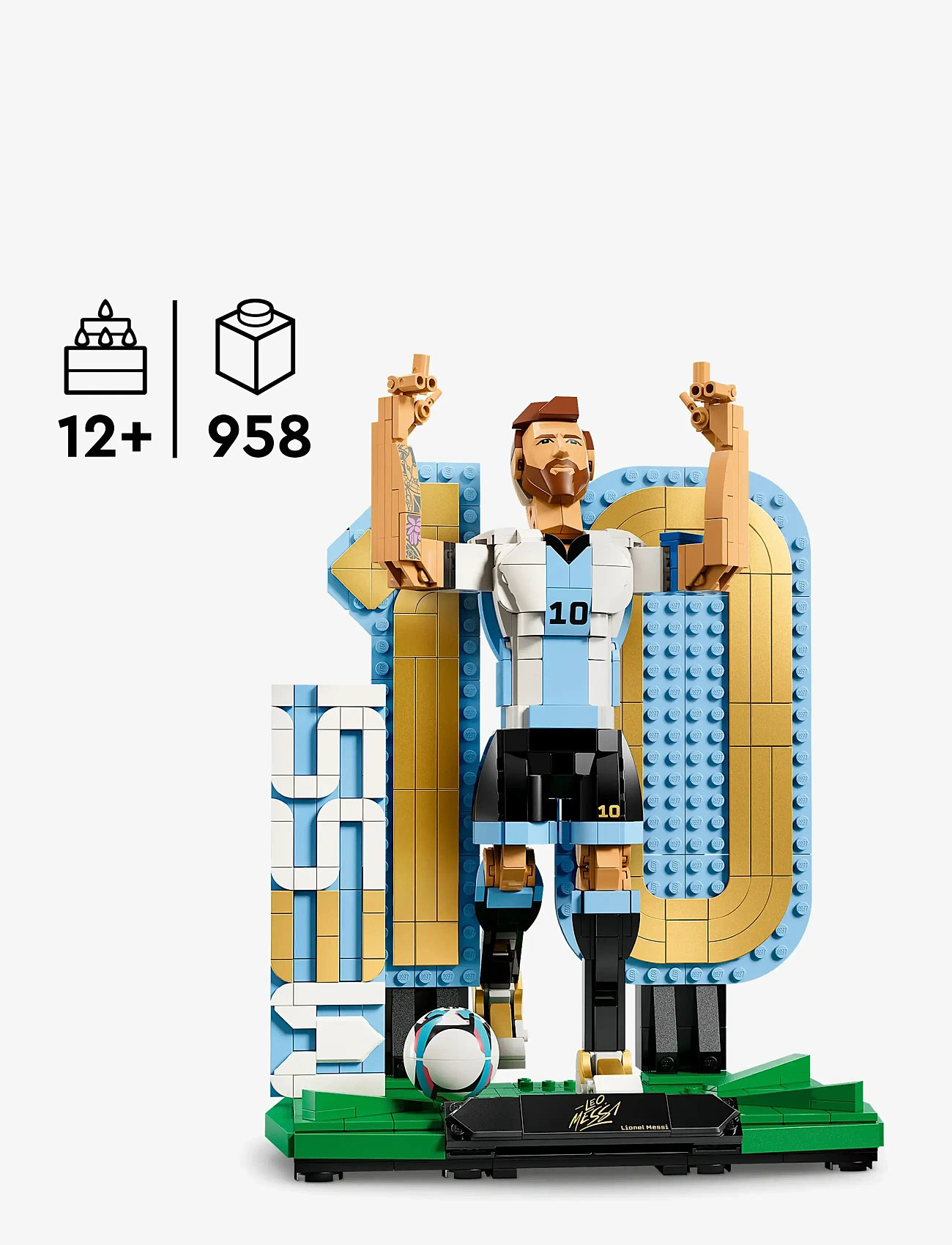 LEGO - Editions Lionel Messi – Football Legend Set 43015 - lego fifa - multi - 1
