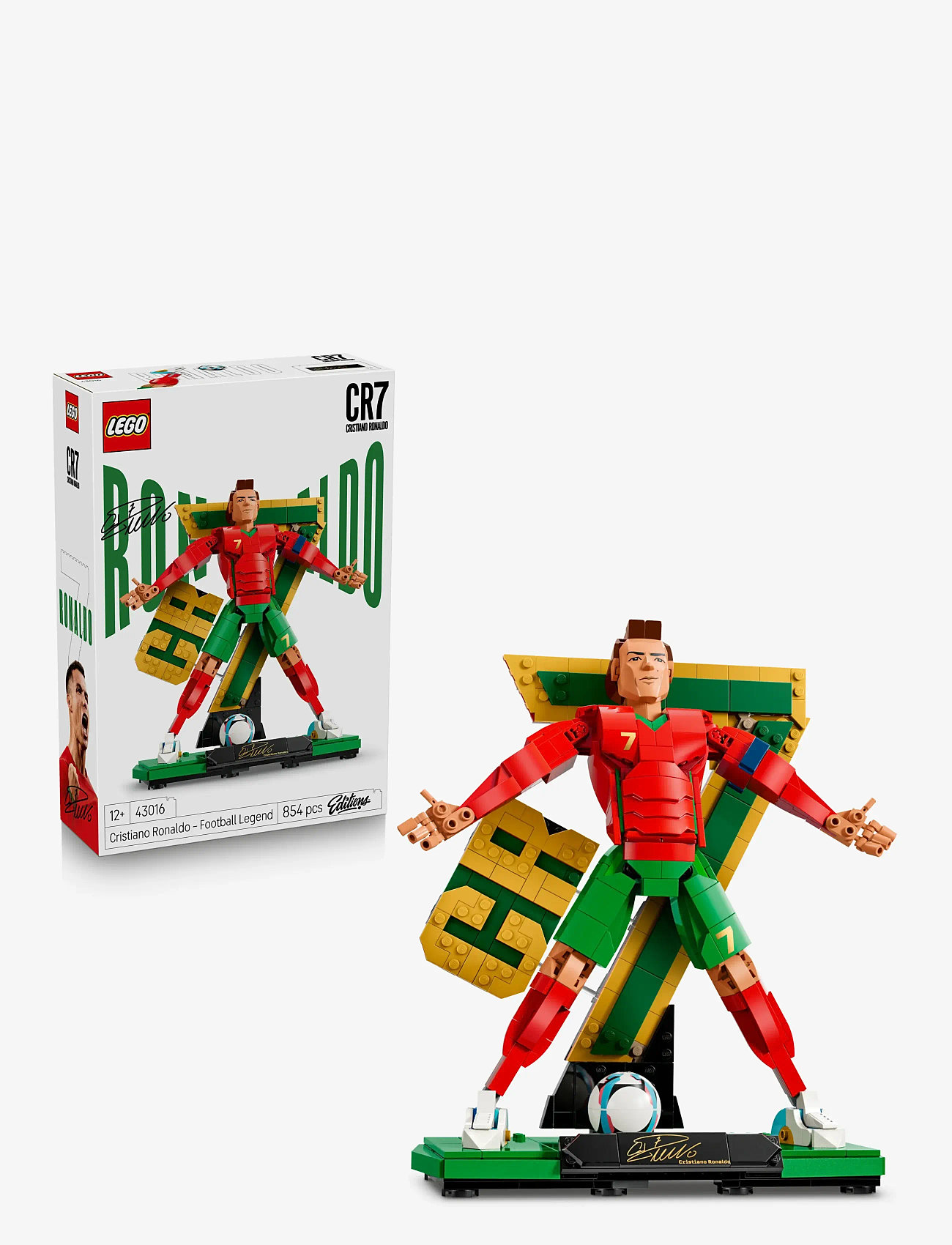 LEGO - Editions Cristiano Ronaldo – Football Legend Set 43016 - lego fifa - multi - 0