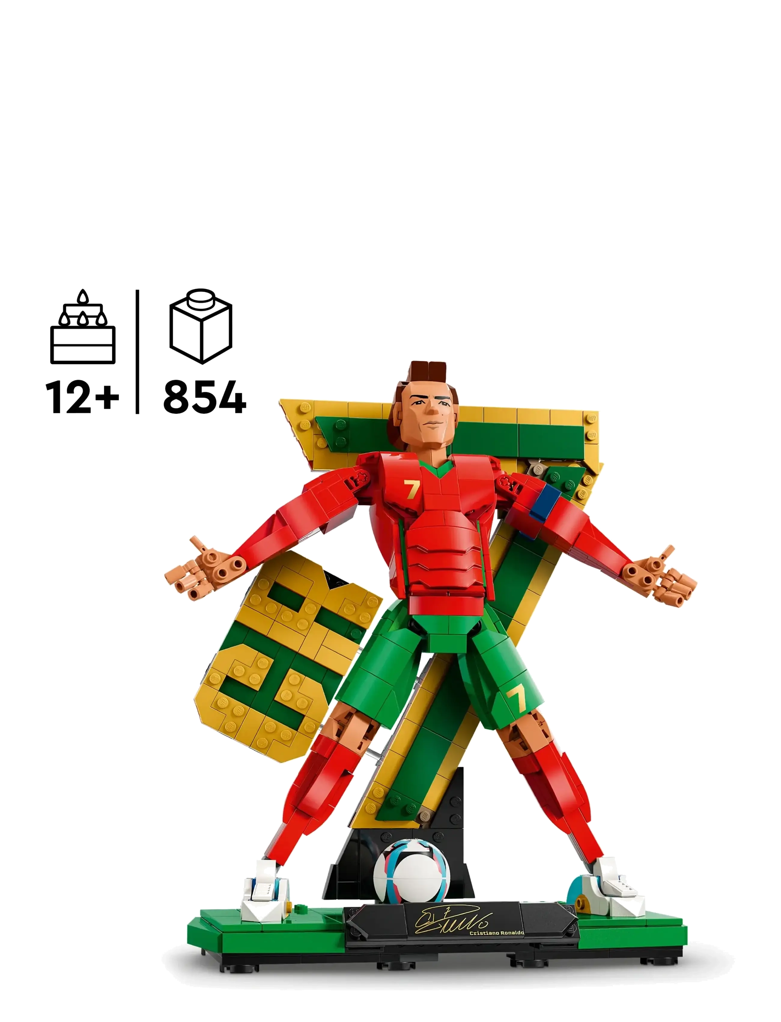 LEGO - Editions Cristiano Ronaldo – Football Legend Set 43016 - lego fifa - multi - 1