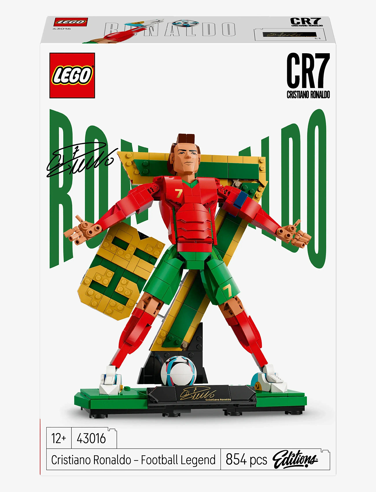 LEGO - Editions Cristiano Ronaldo – Football Legend Set 43016 - lego fifa - multi - 5