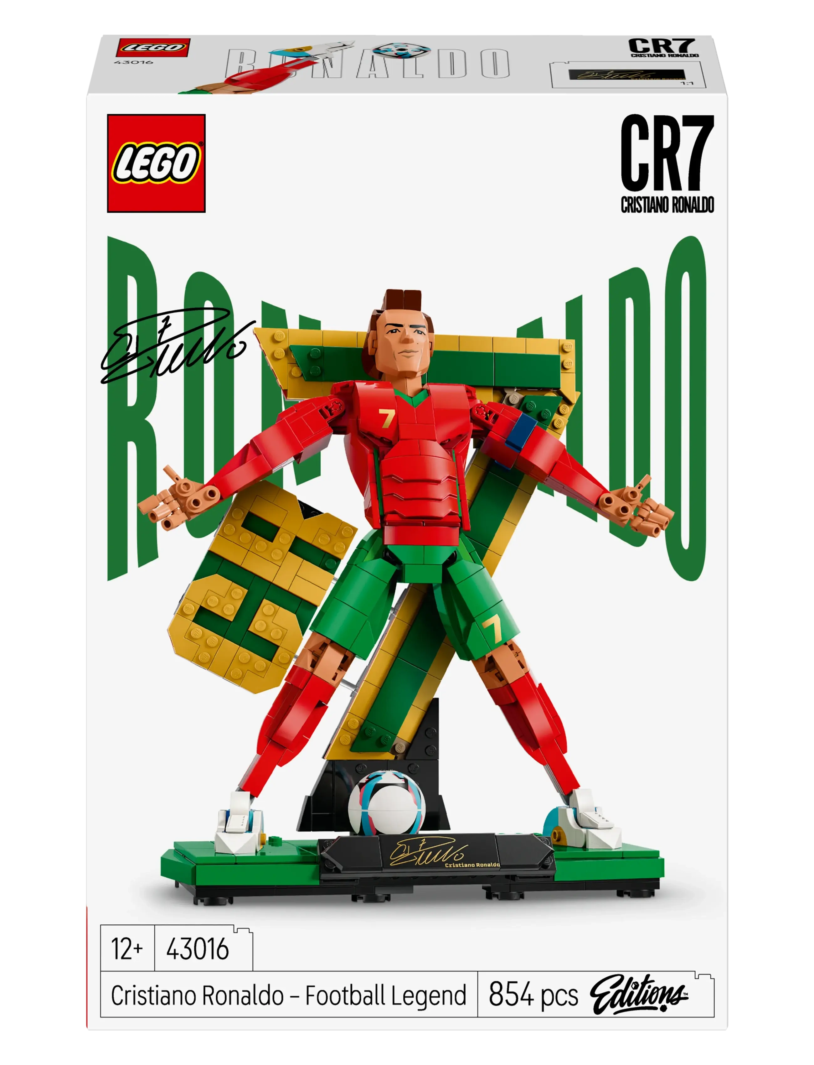 LEGO - Editions Cristiano Ronaldo – Football Legend Set 43016 - lego fifa - multi - 5