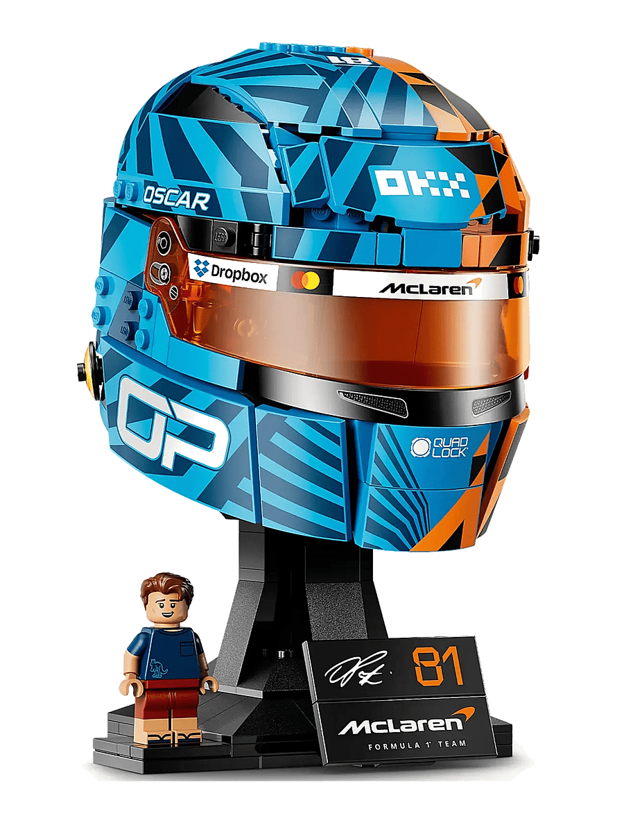 LEGO - Editions McLaren Mastercard Team Oscar Piastri Helmet 43017 - lego formula 1 - multi - 1