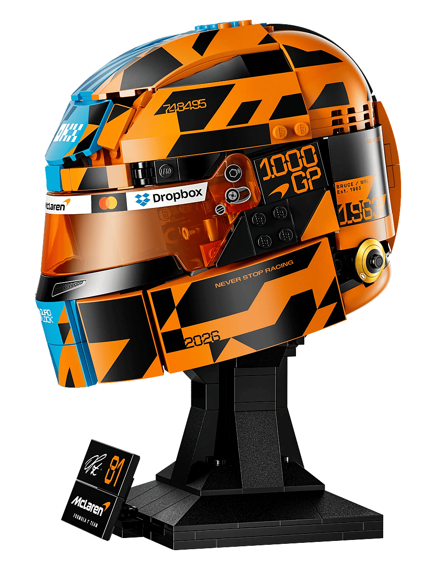 LEGO - Editions McLaren Mastercard Team Oscar Piastri Helmet 43017 - lego formula 1 - multi - 1