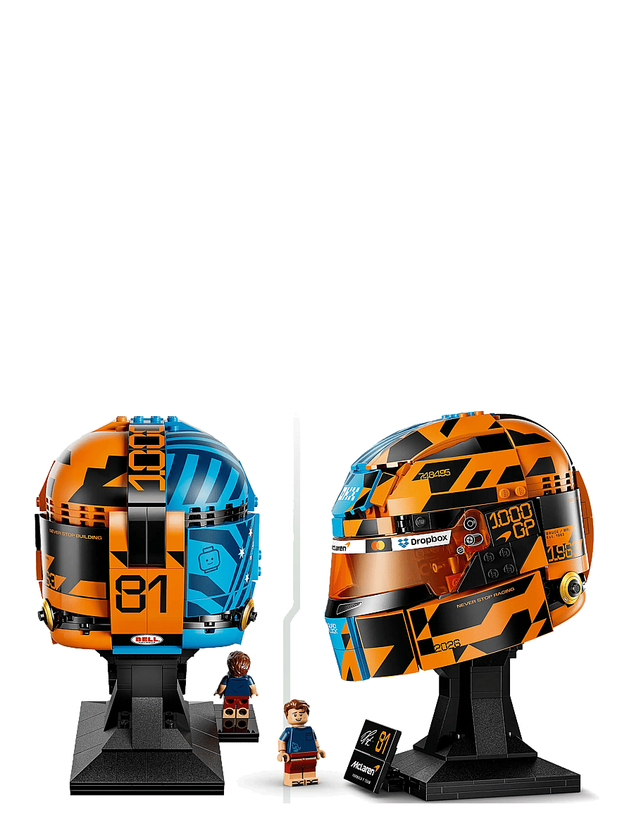 LEGO - Editions McLaren Mastercard Team Oscar Piastri Helmet 43017 - lego formula 1 - multi - 3