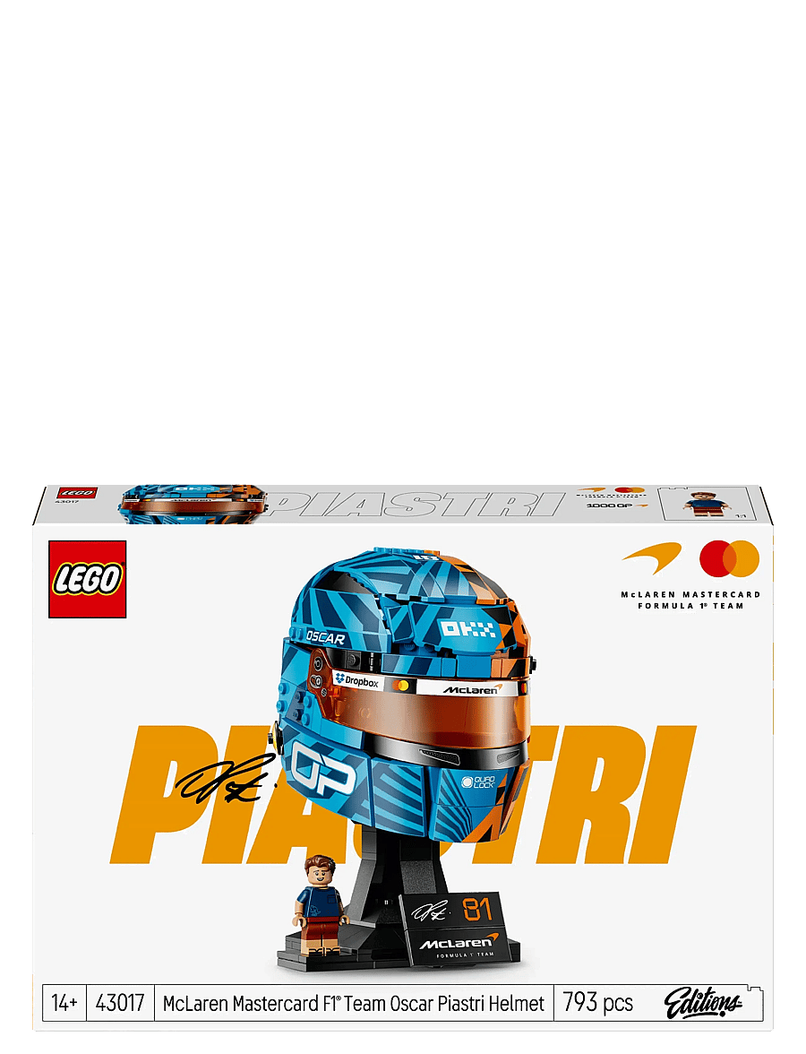 LEGO - Editions McLaren Mastercard Team Oscar Piastri Helmet 43017 - lego formula 1 - multi - 2