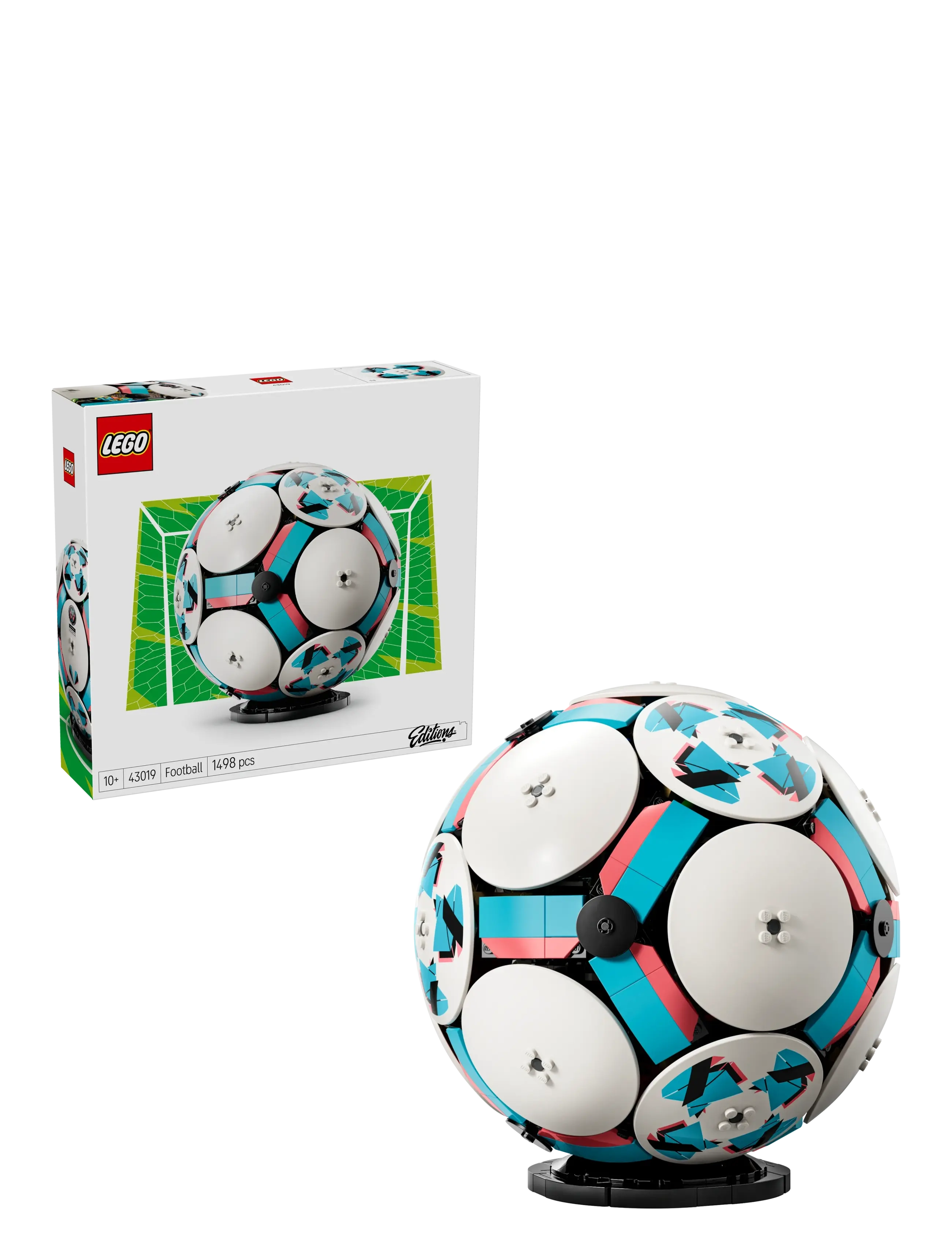 LEGO Editions Football 43019, One Size, Lego Spielzeug, Mehrfarbig/gemustert - icons, Kinder