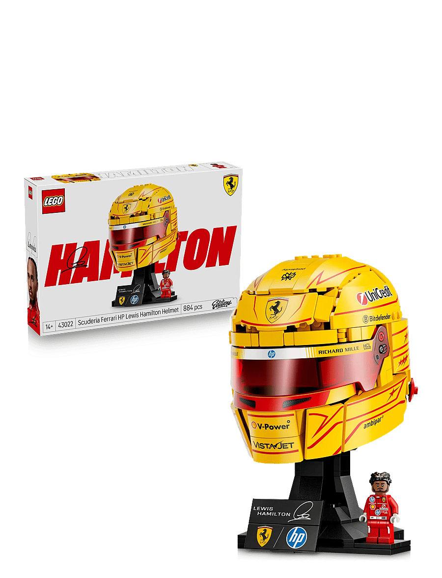 LEGO - Editions Scuderia Ferrari HP Lewis Hamilton Helmet 43022 - lego speed champions - multi - 0