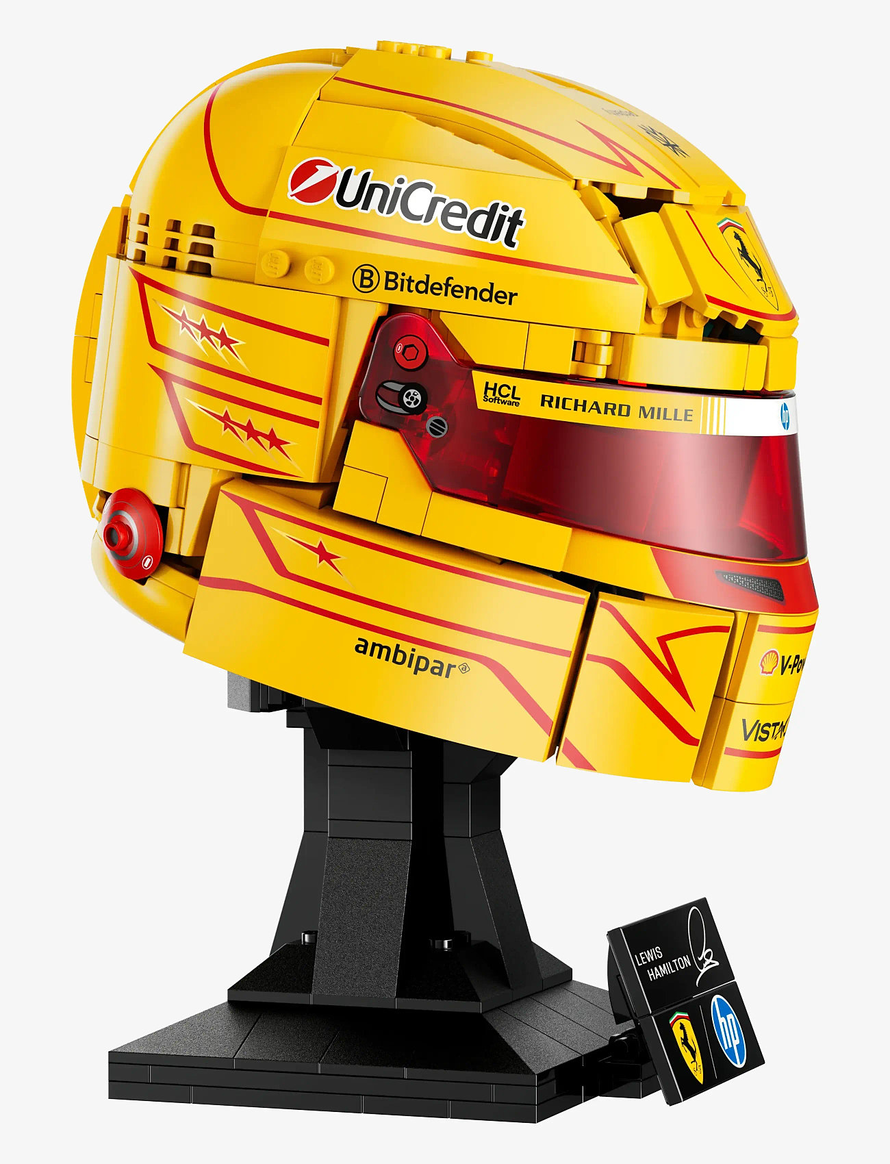 LEGO - Editions Scuderia Ferrari HP Lewis Hamilton Helmet 43022 - lego speed champions - multi - 2