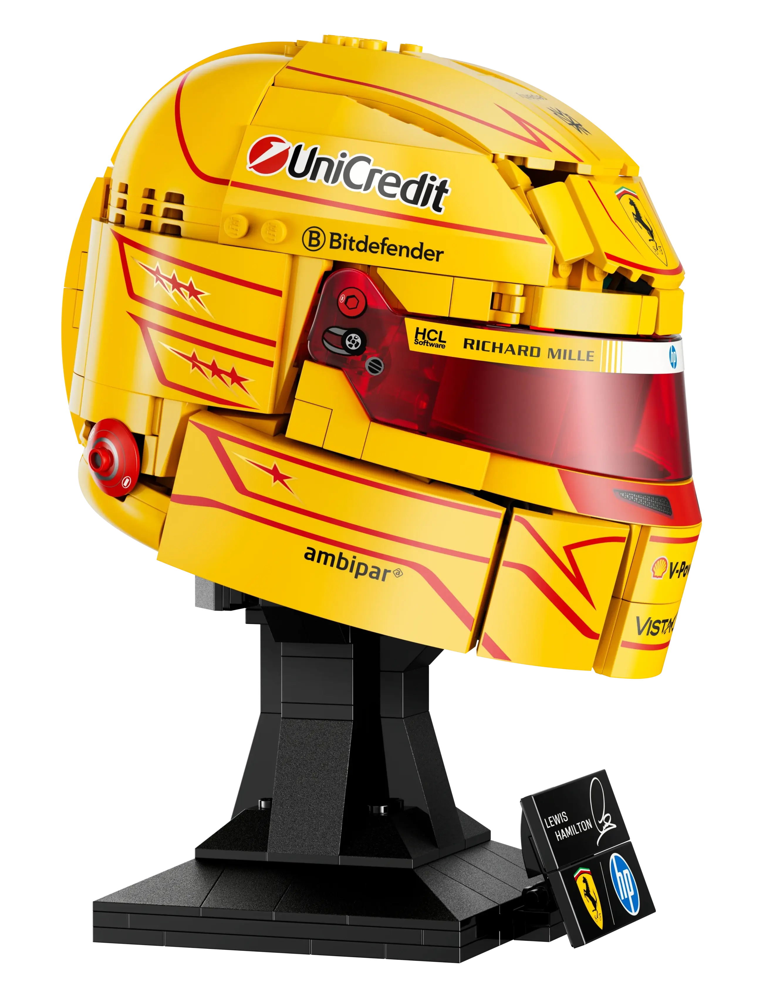 LEGO - Editions Scuderia Ferrari HP Lewis Hamilton Helmet 43022 - lego speed champions - multi - 2