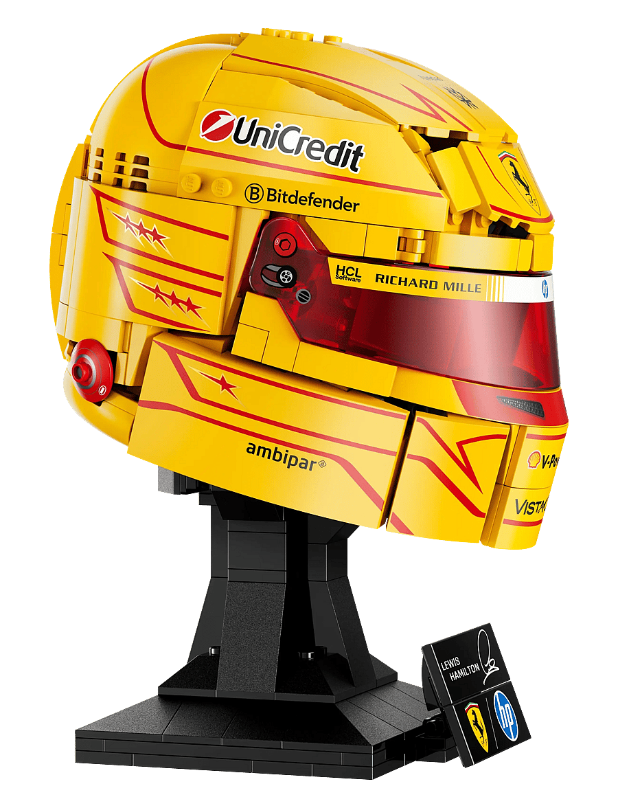 LEGO - Editions Scuderia Ferrari HP Lewis Hamilton Helmet 43022 - lego speed champions - multi - 2