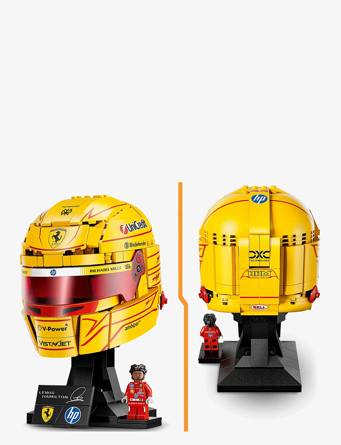 LEGO - Editions Scuderia Ferrari HP Lewis Hamilton Helmet 43022 - lego speed champions - multi - 3