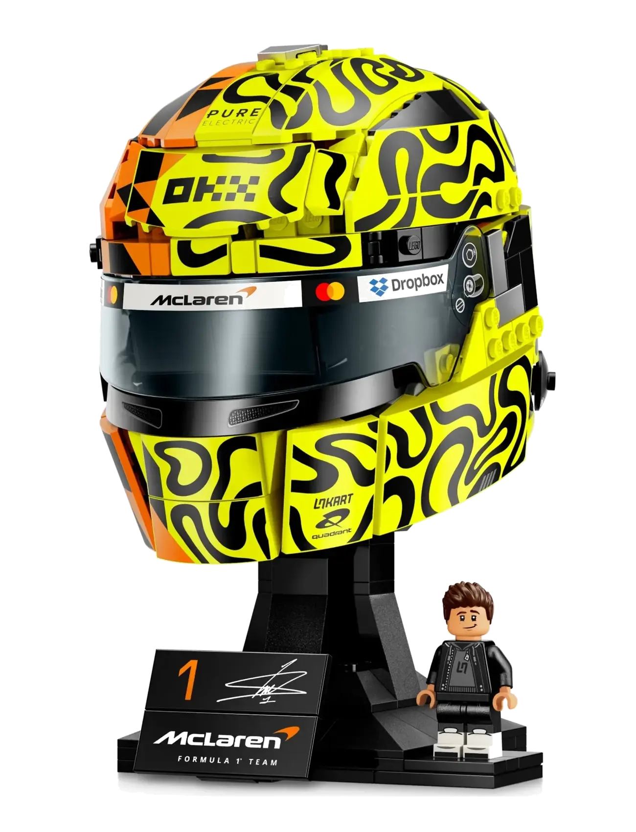 LEGO - Editions McLaren Mastercard Team Lando Norris Helmet 43023 - lego formula 1 - multi - 1