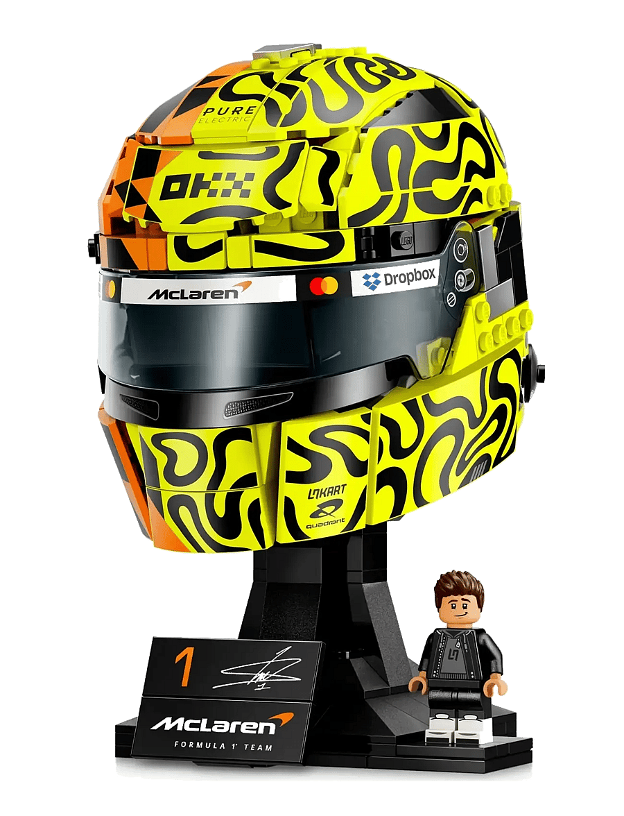 LEGO - Editions McLaren Mastercard Team Lando Norris Helmet 43023 - lego formula 1 - multi - 1