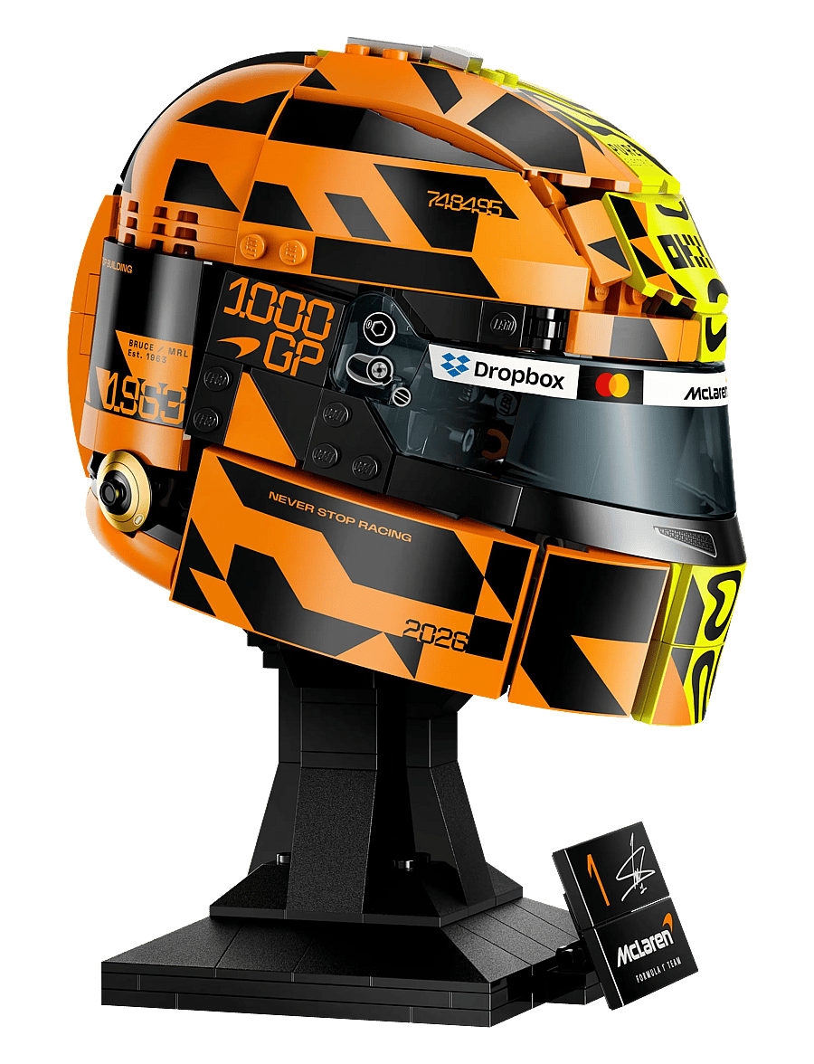 LEGO - Editions McLaren Mastercard Team Lando Norris Helmet 43023 - lego formula 1 - multi - 1