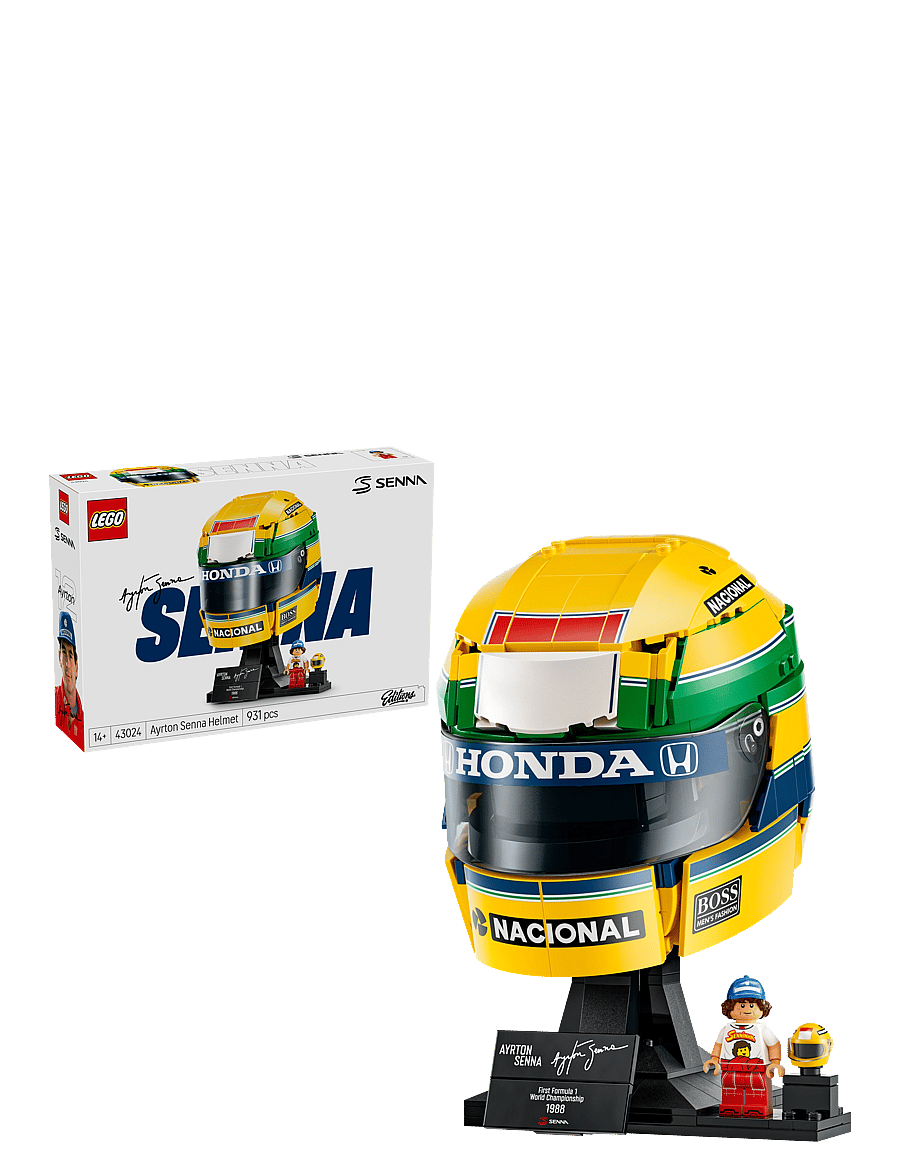 LEGO - Ayrton Senna Helmet 43024 - lego formula 1 - multi - 0