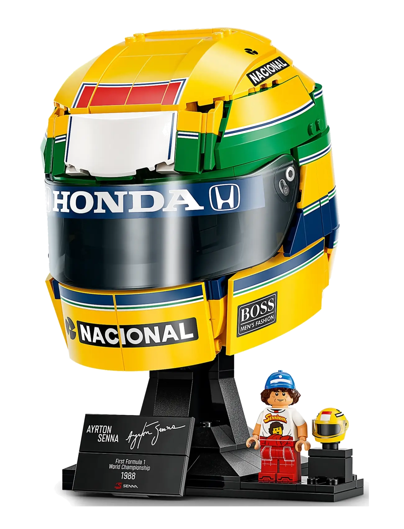 LEGO - Ayrton Senna Helmet 43024 - lego formula 1 - multi - 1