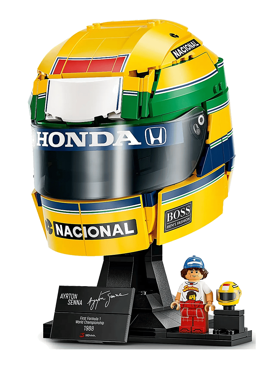 LEGO - Ayrton Senna Helmet 43024 - lego formula 1 - multi - 1