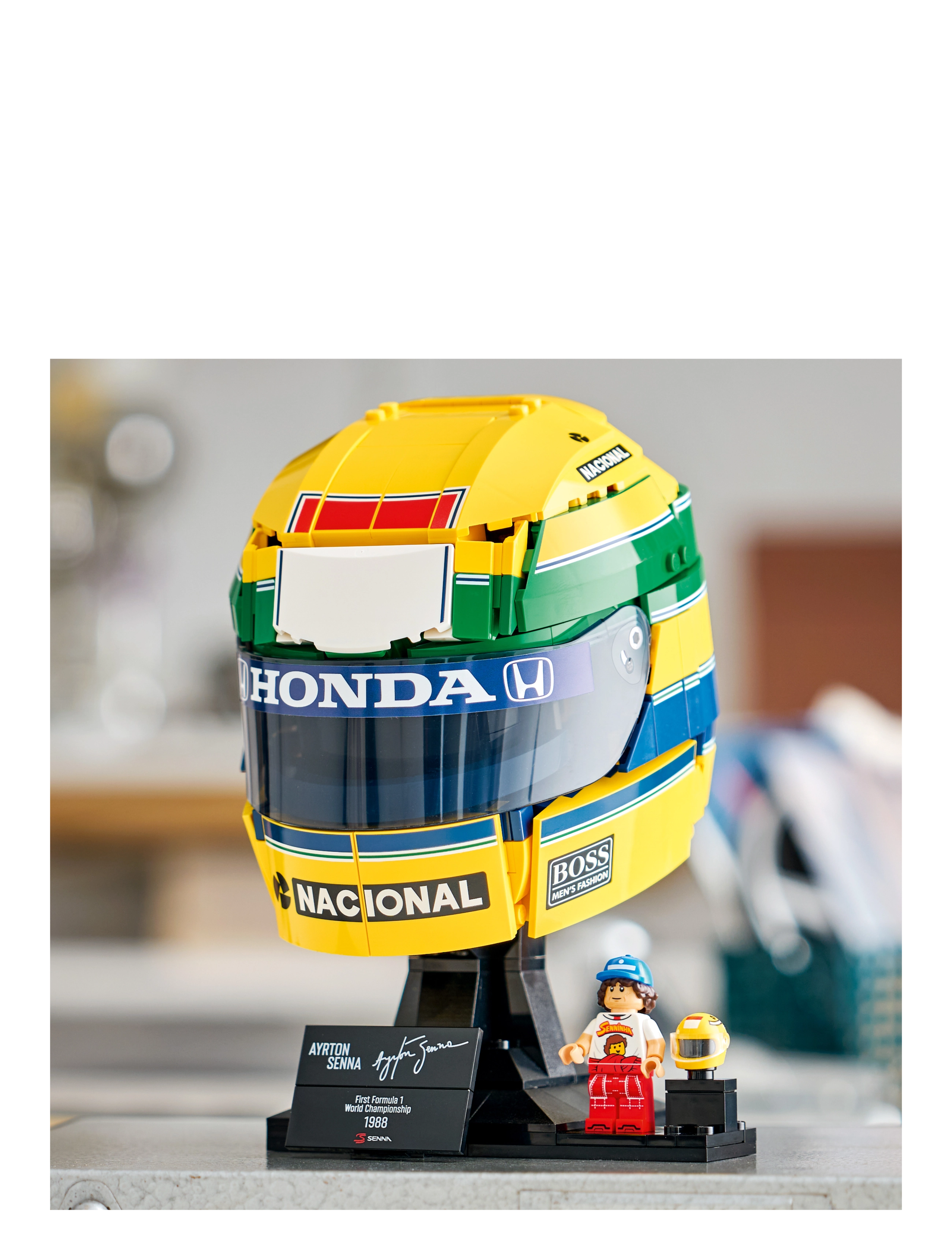 LEGO - Ayrton Senna Helmet 43024 - lego formula 1 - multi - 2