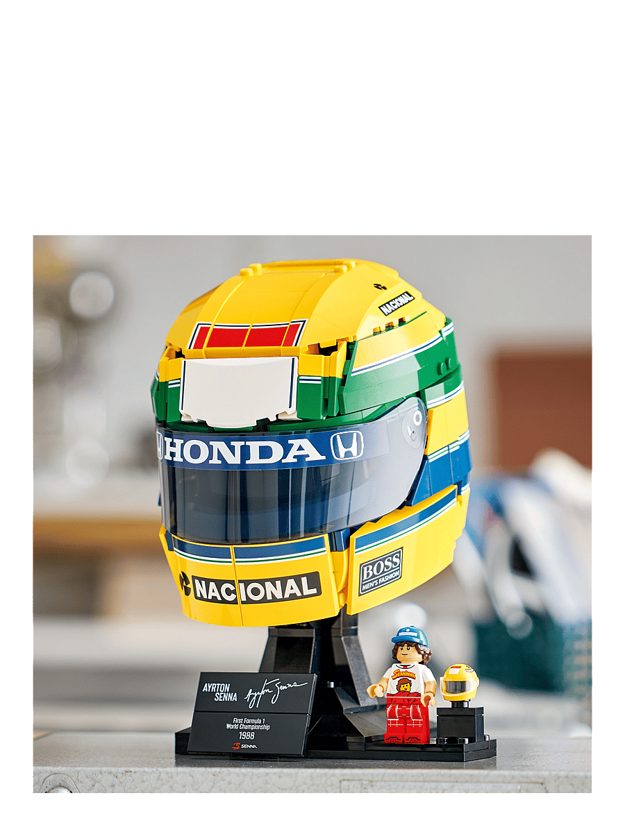 LEGO - Ayrton Senna Helmet 43024 - lego formula 1 - multi - 2
