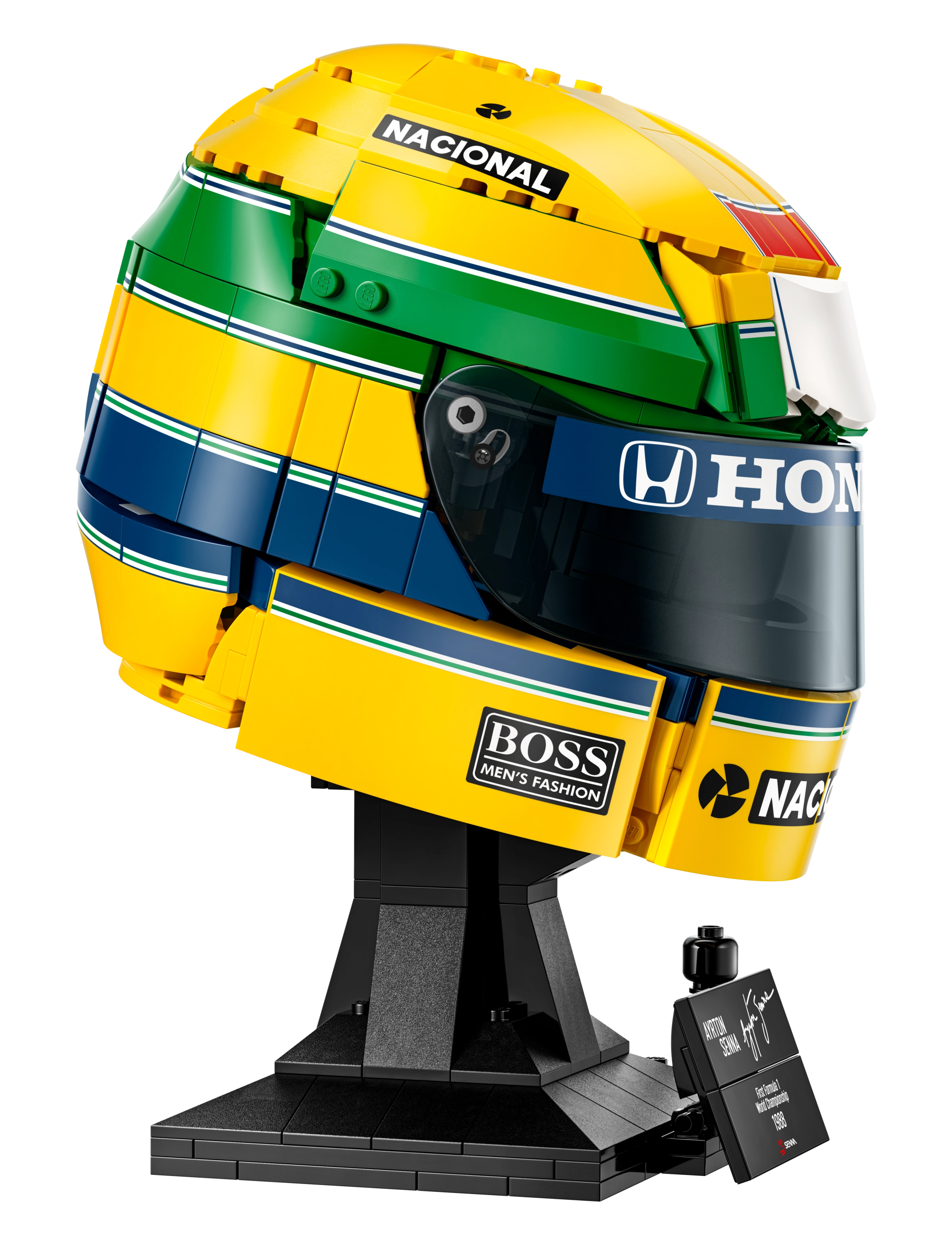 LEGO - Ayrton Senna Helmet 43024 - lego formula 1 - multi - 3