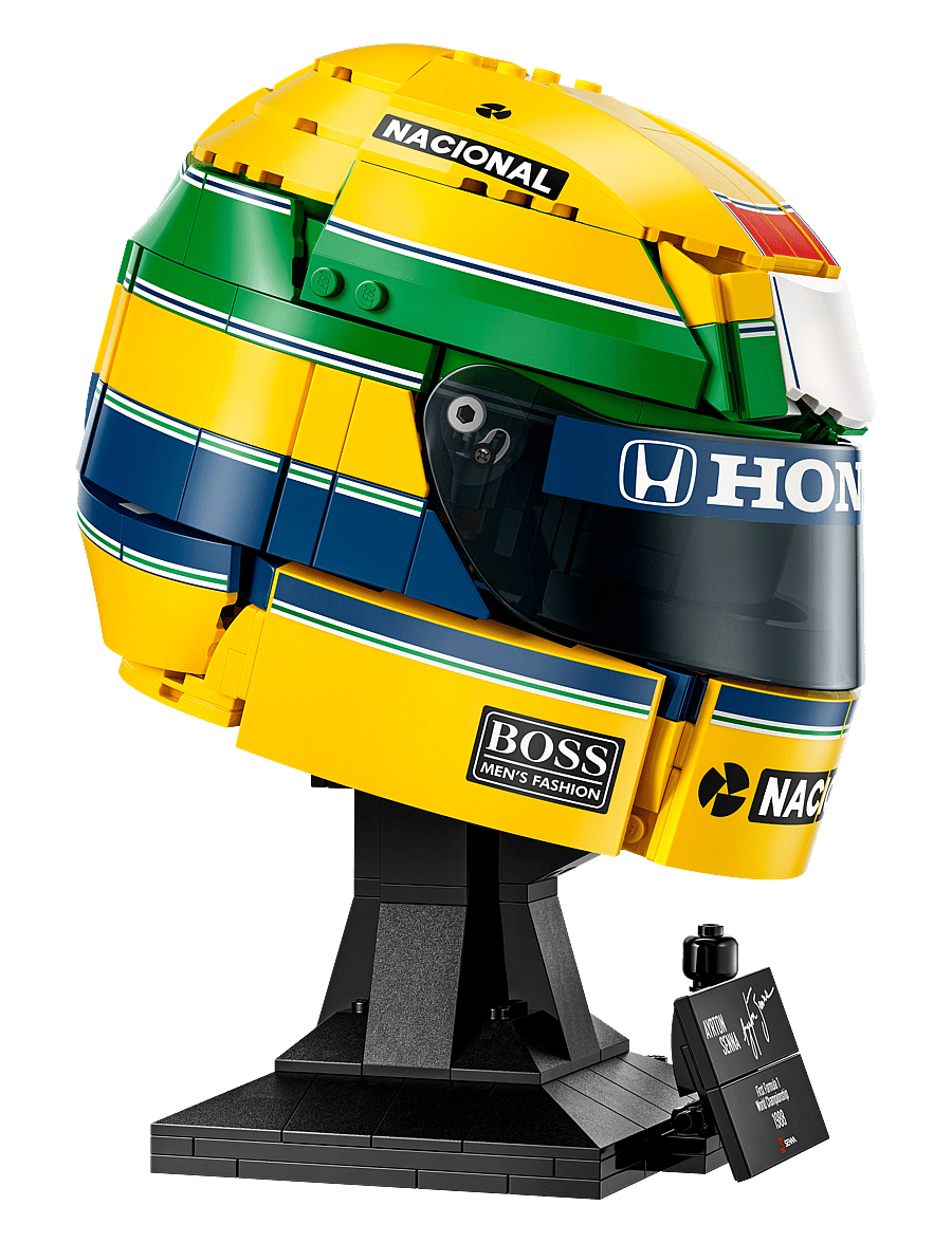 LEGO - Ayrton Senna Helmet 43024 - lego formula 1 - multi - 3