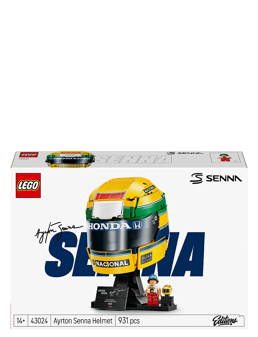 LEGO - Ayrton Senna Helmet 43024 - lego formula 1 - multi - 5