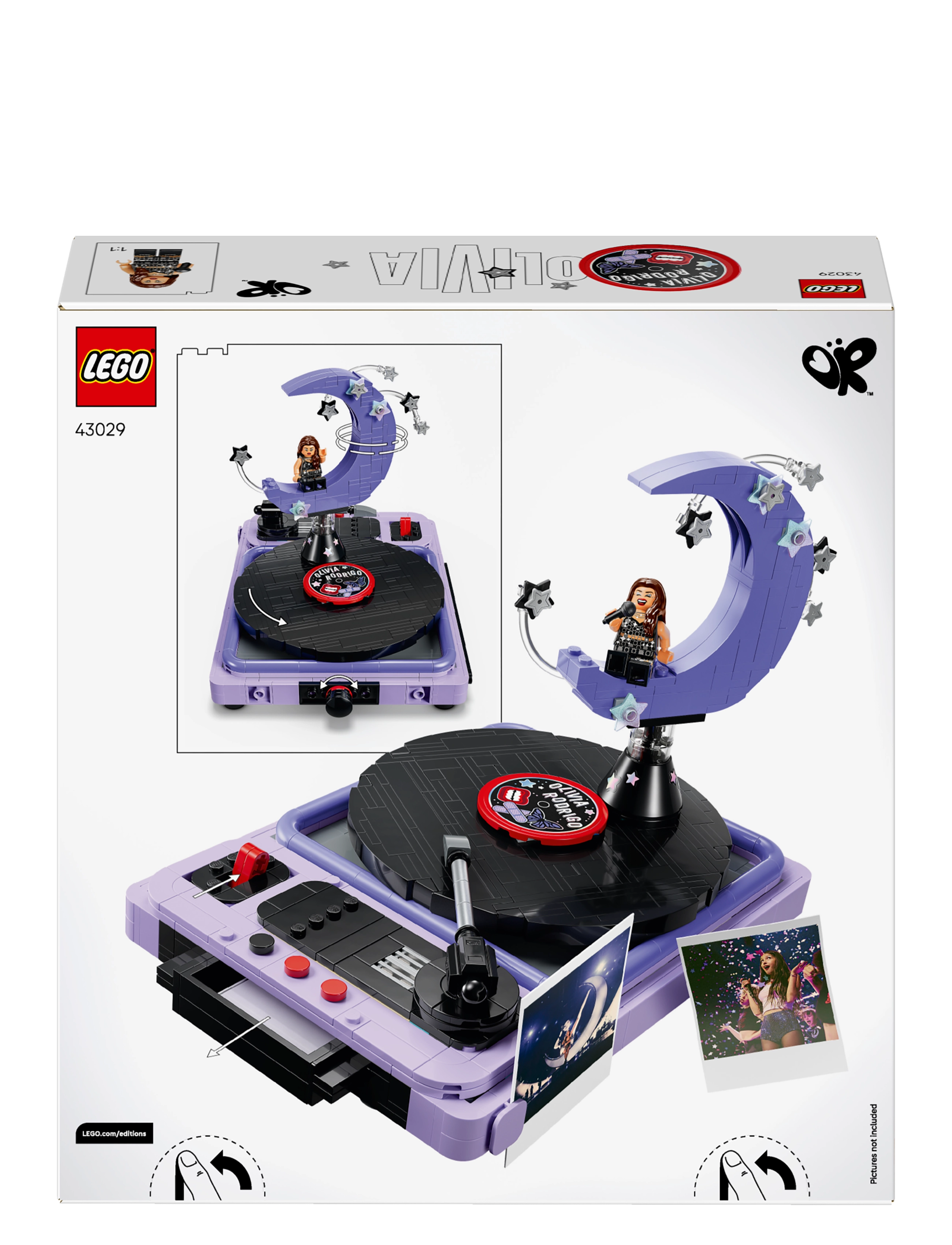 LEGO - Editions Olivia Rodrigo’s Concert Moon Building Set for Teens 43029 - lego fifa - multi - 5