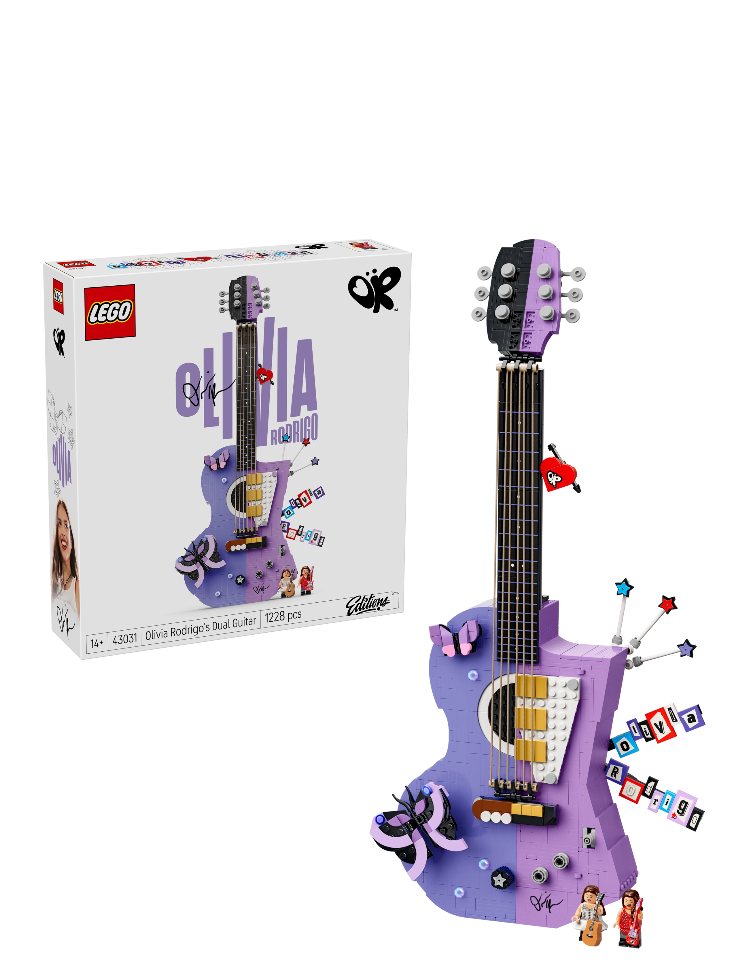 LEGO Editions Olivia Rodrigo’s Dual Guitar 43031 - Spielzeug - MULTI / multi