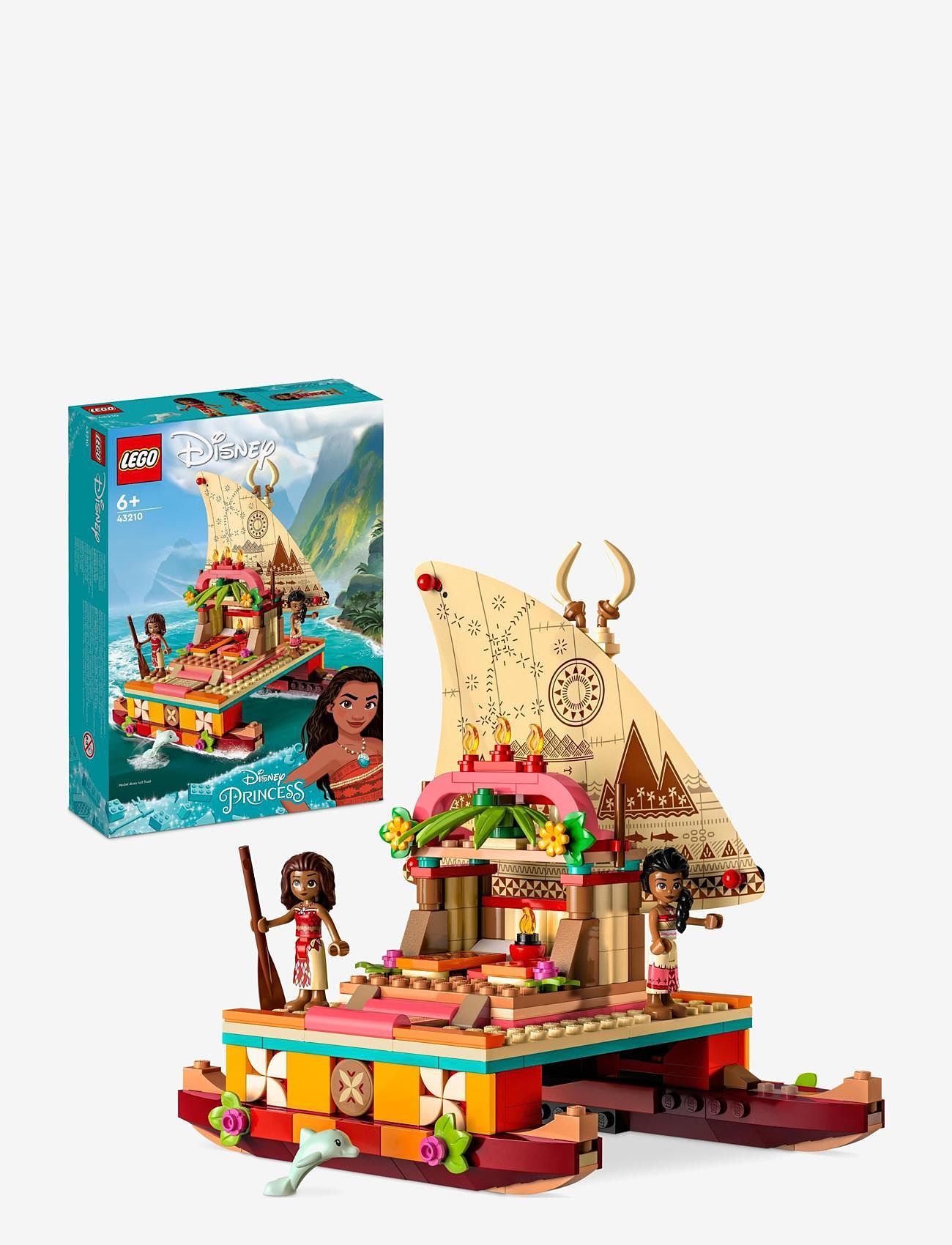 LEGO - Vaianas navigeringsbåt - lego® disney princess - multicolor - 0