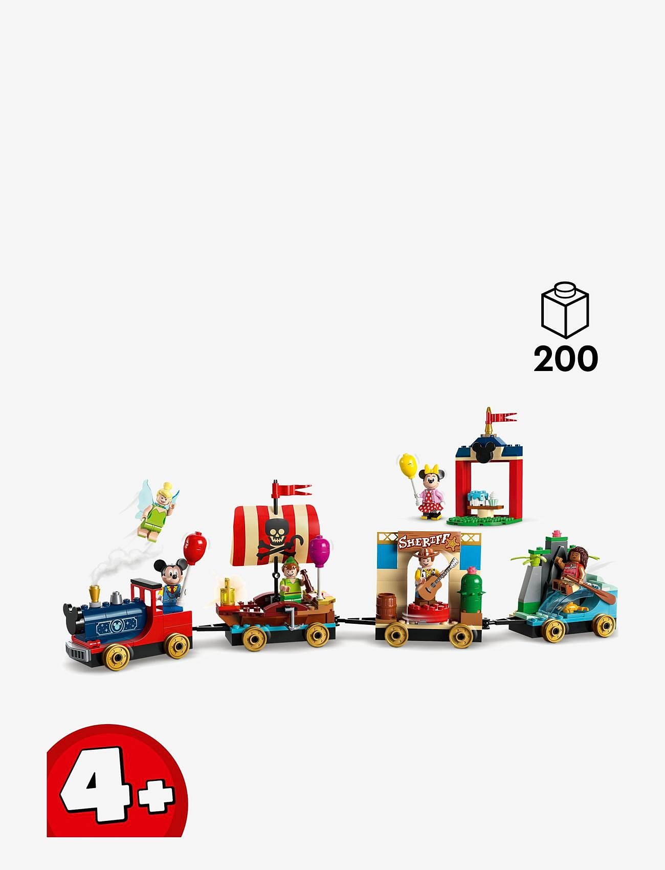 LEGO - Disney: Disney Celebration Train Anniversary Set - syntymäpäivälahjat - multicolor - 1