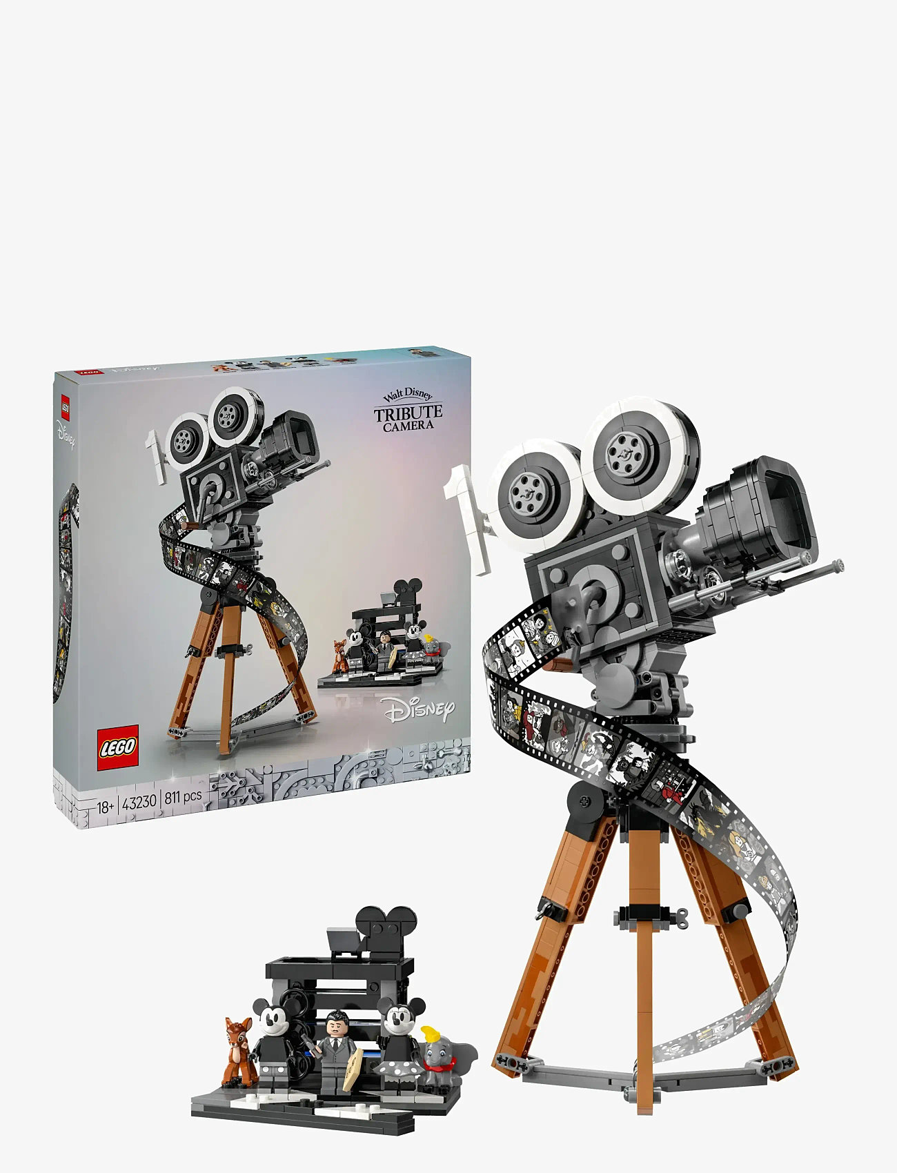LEGO - Disney Walt Disney Tribute Camera 43230 Building Kit - lego adults welcome - multi - 0