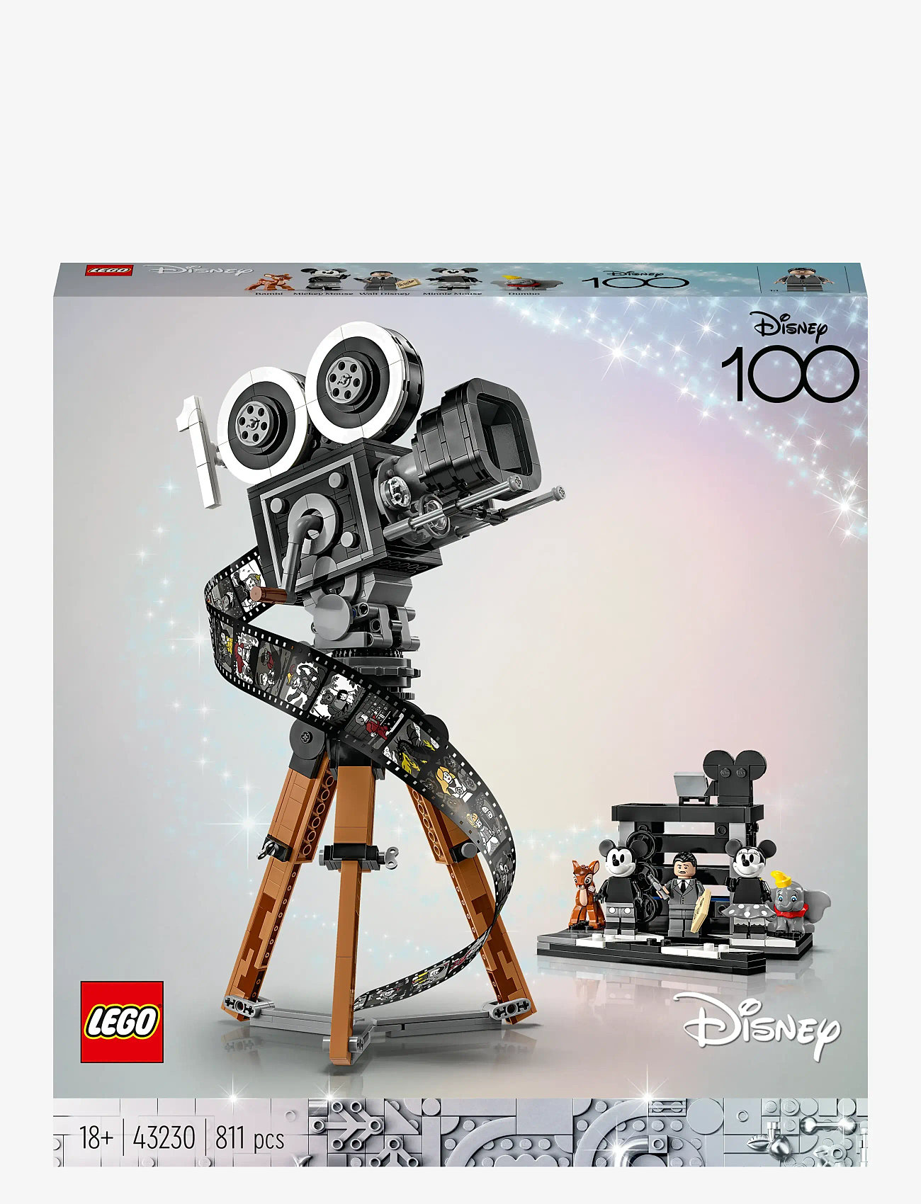 LEGO - Disney Walt Disney Tribute Camera 43230 Building Kit - lego adults welcome - multi - 4